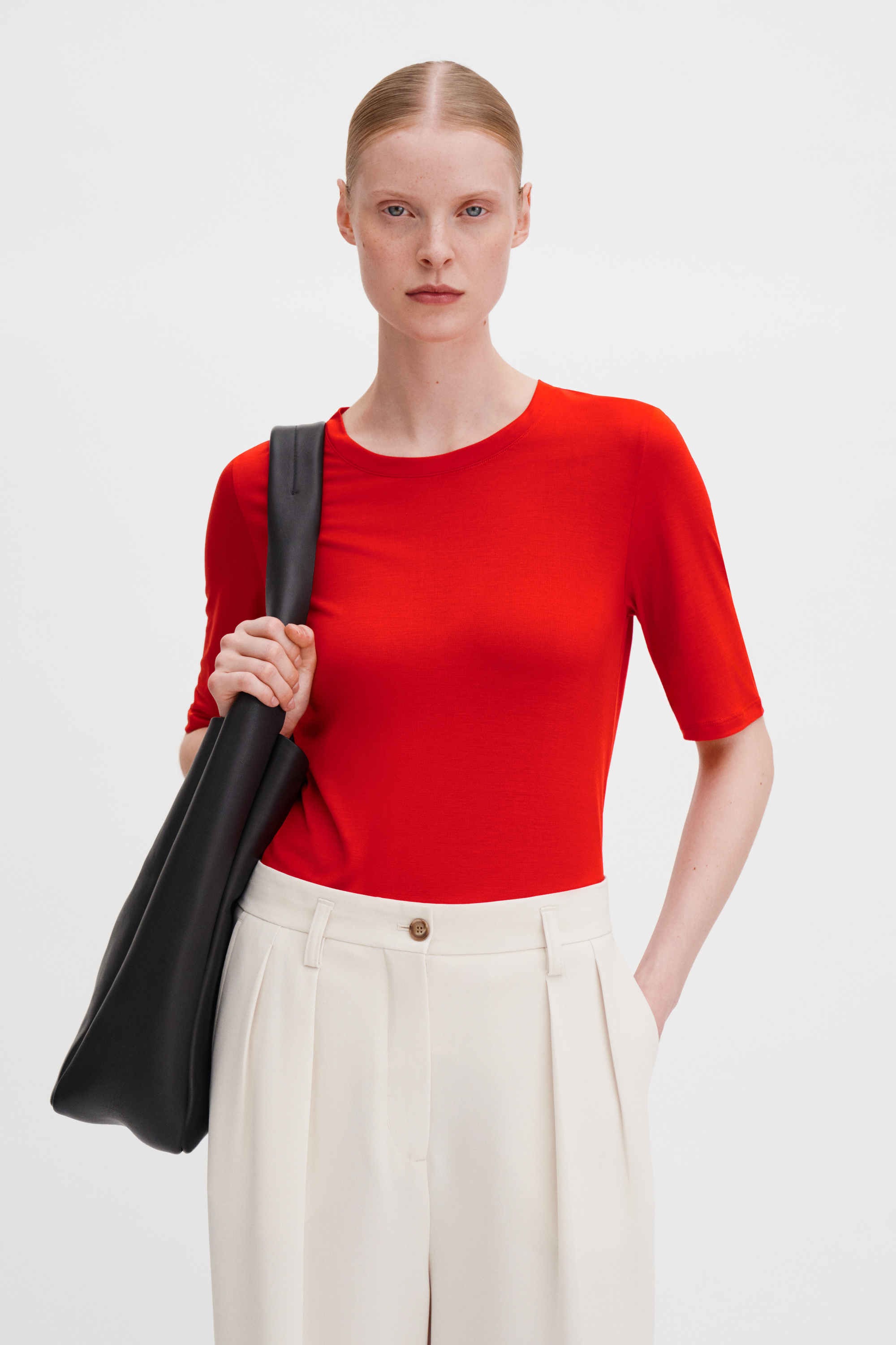 Filippa K Elena Tee In Red
