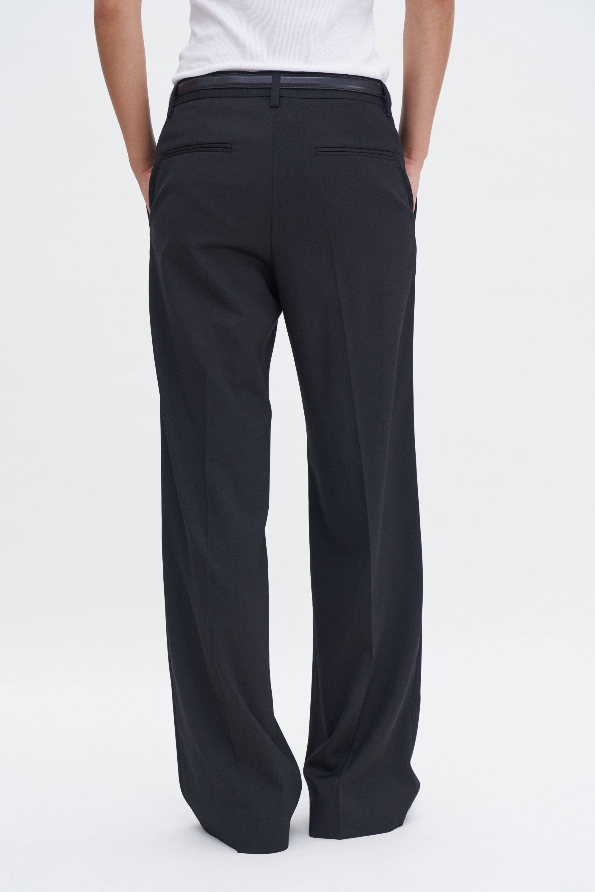 Filippa K Tailored Trousers In Black