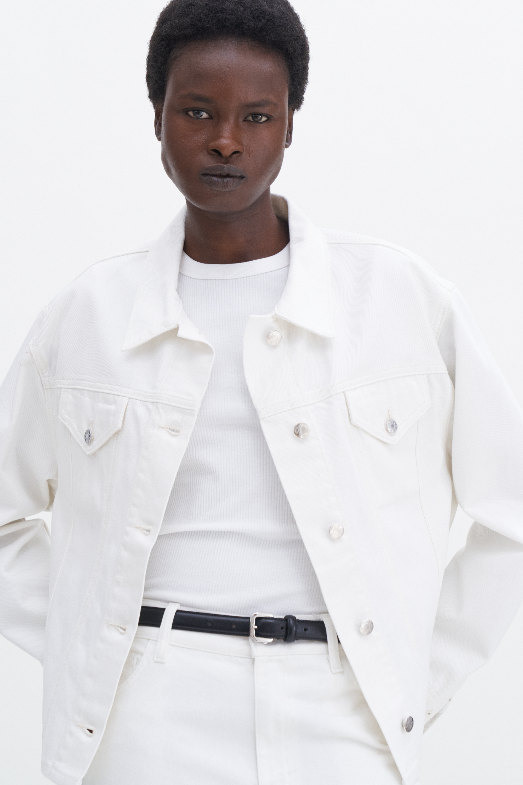 Filippa K Denim Shirt In White