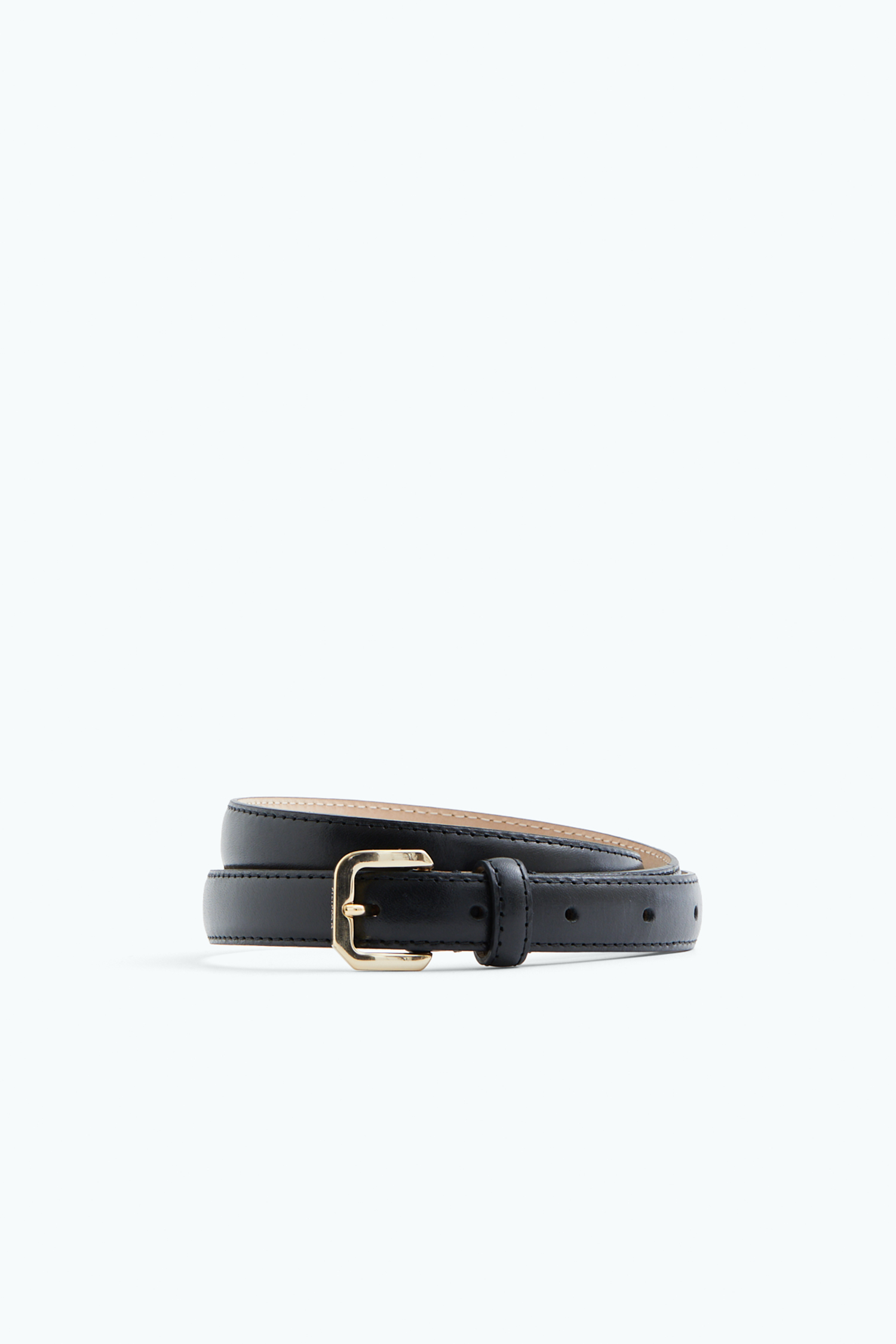 Filippa K Small Buckle Belt In Black