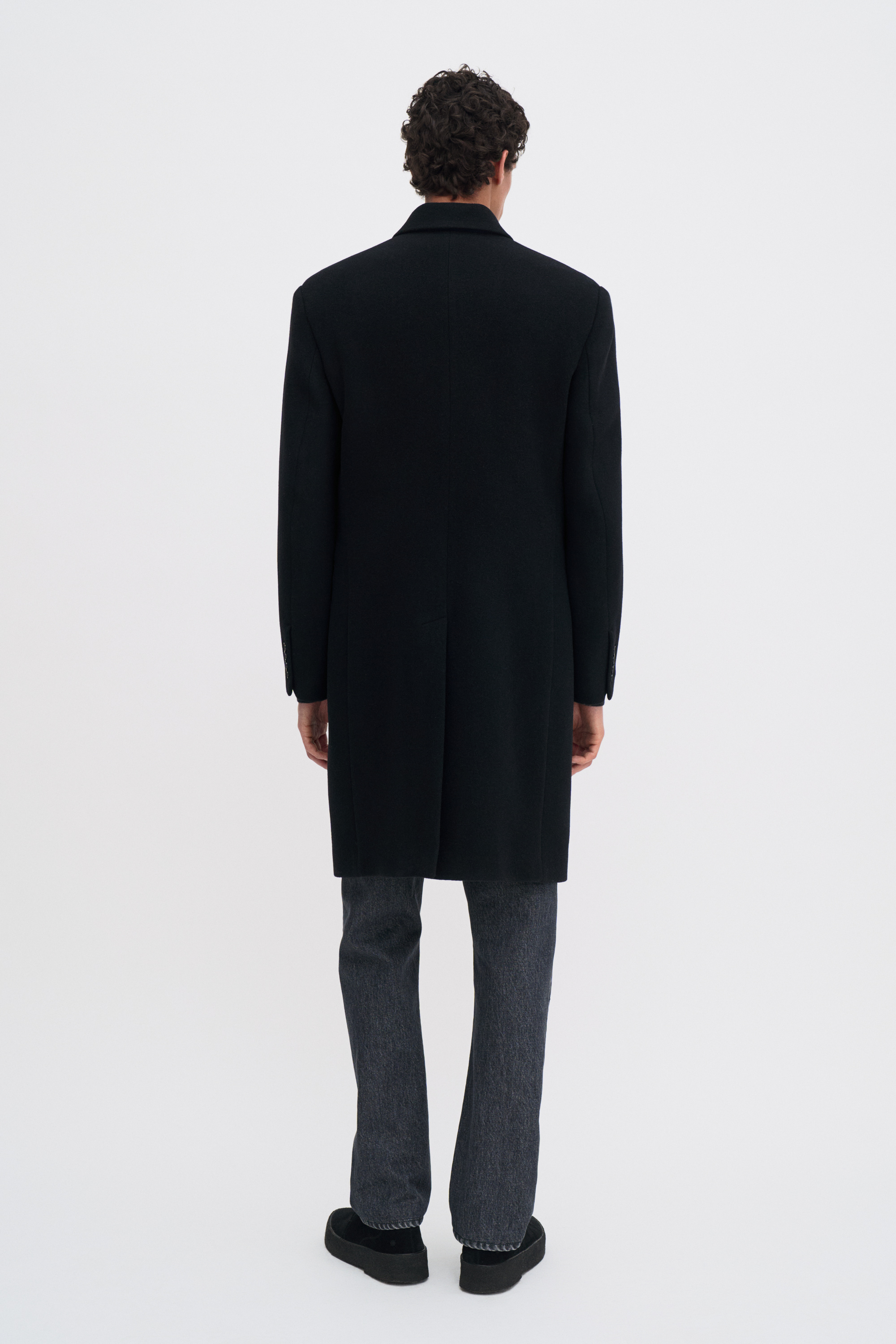 Filippa K Patrick Overcoat In Black