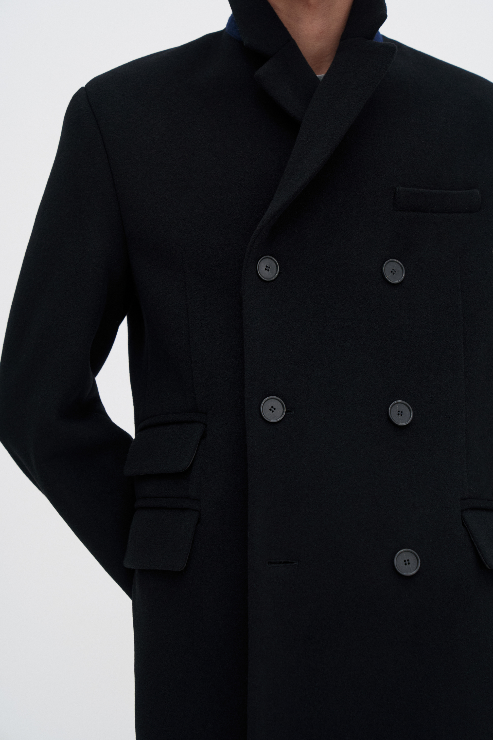 Filippa K Patrick Overcoat In Black