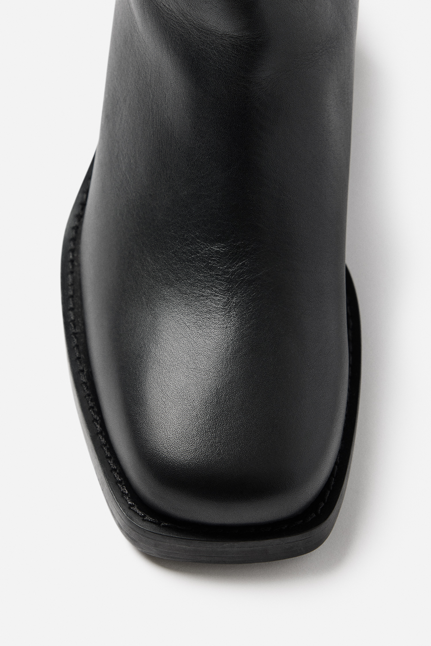 Filippa K Leather Riding Boots In Black