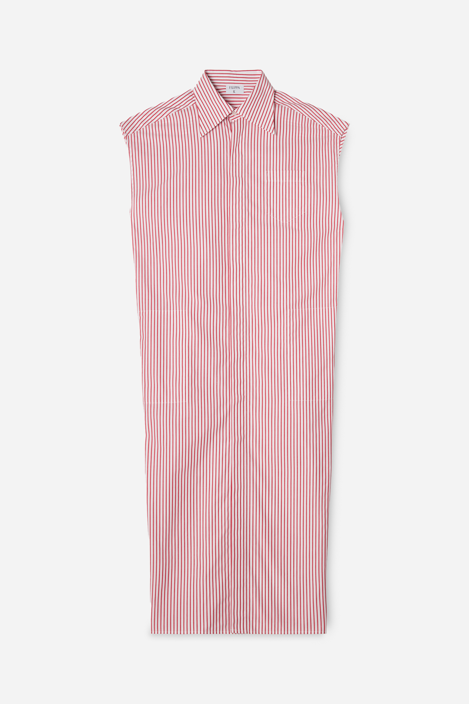 Filippa K Cotton Poplin Shirt Dress In White