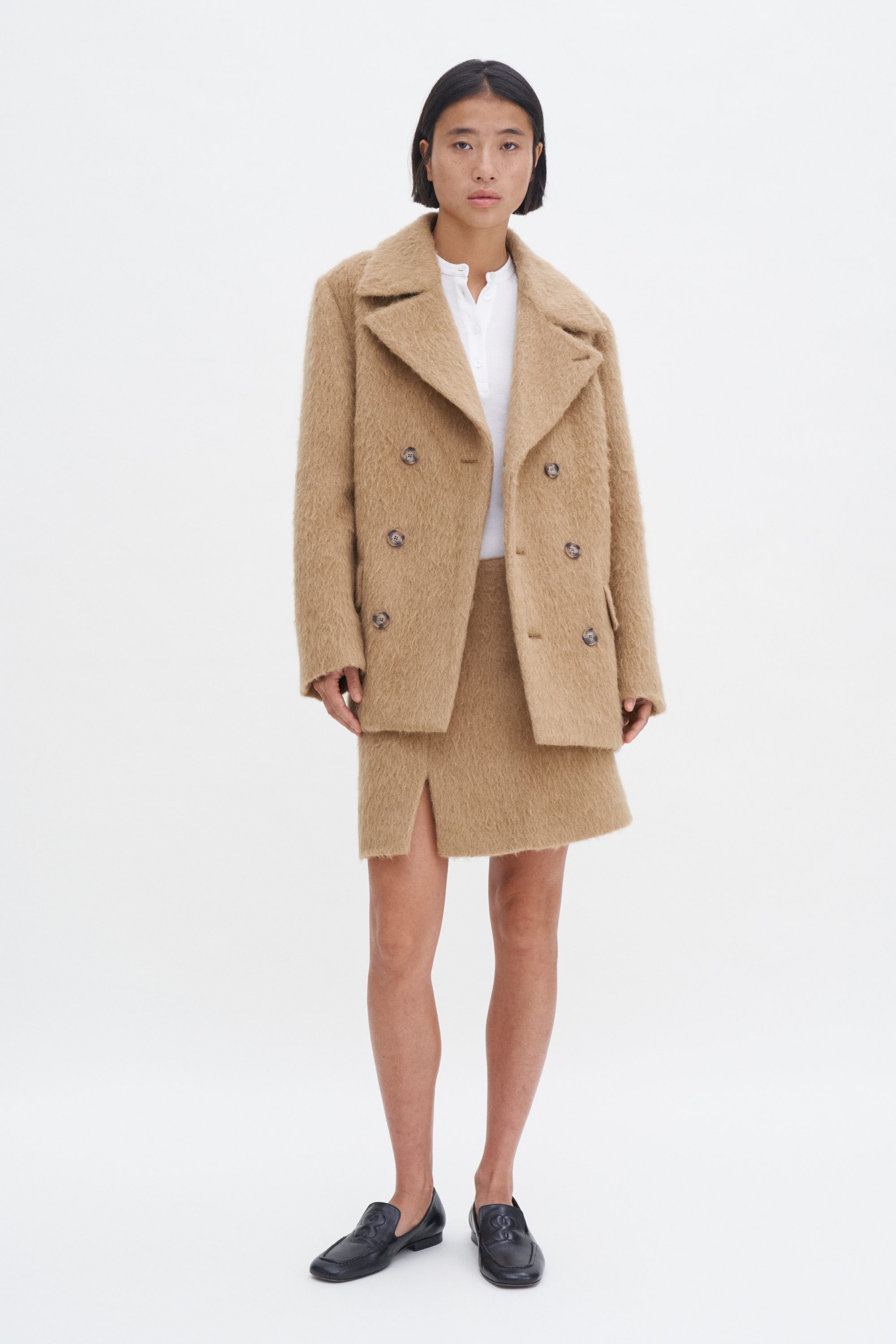 Shop Filippa K Hairy Wool Blend Jacket