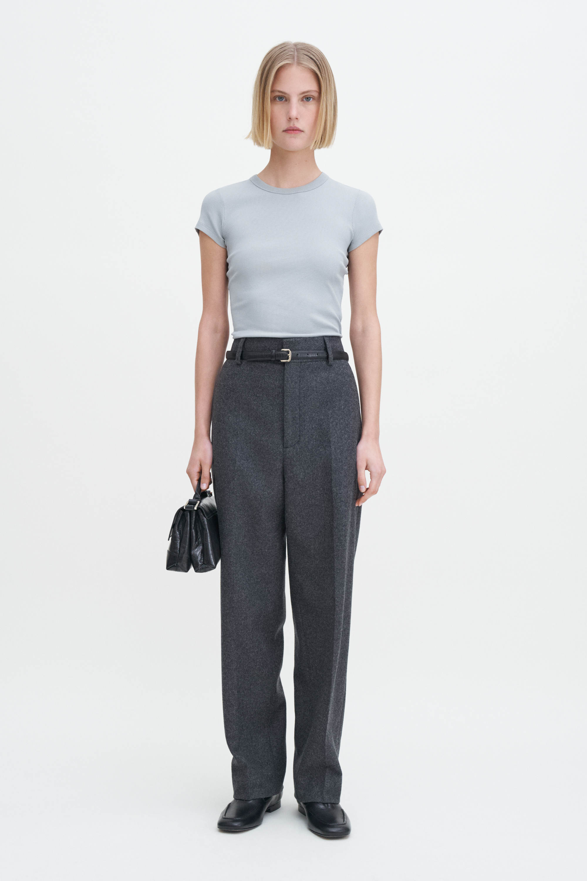 Filippa K Fine Rib Tee