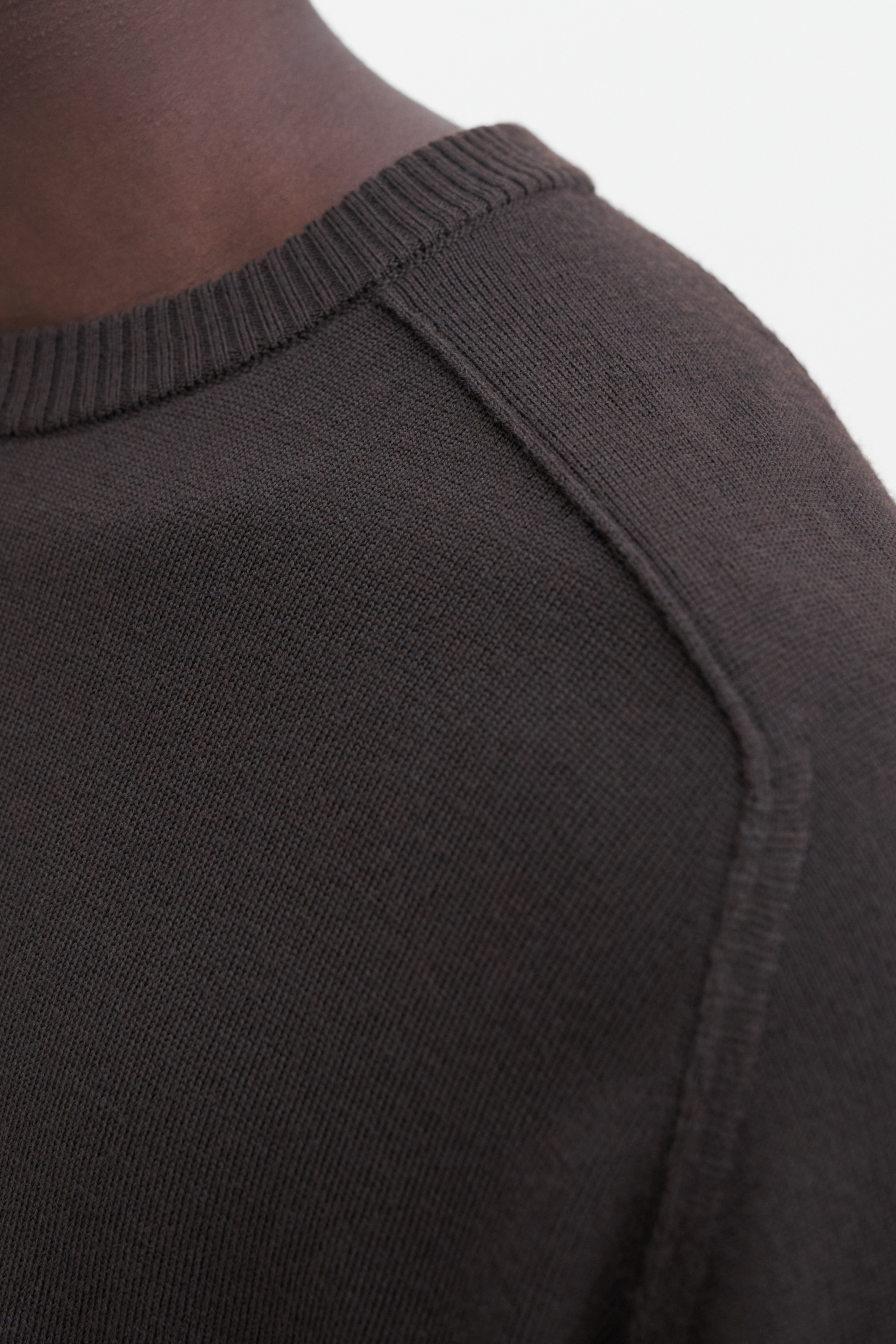 Filippa K Inside-out Sweater In Brown