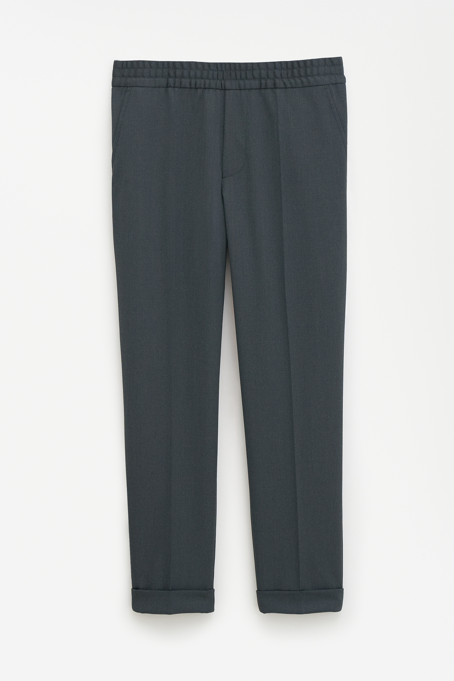 Filippa K Terry Cropped Trousers In Green