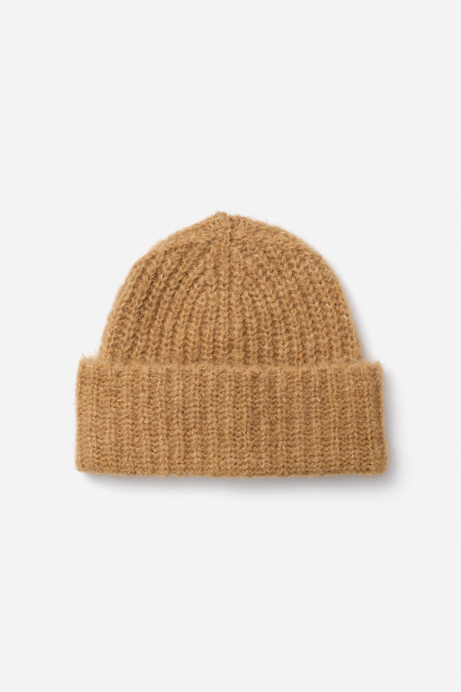 Filippa K Hairy Alpaca Hat In Mid Camel Beige