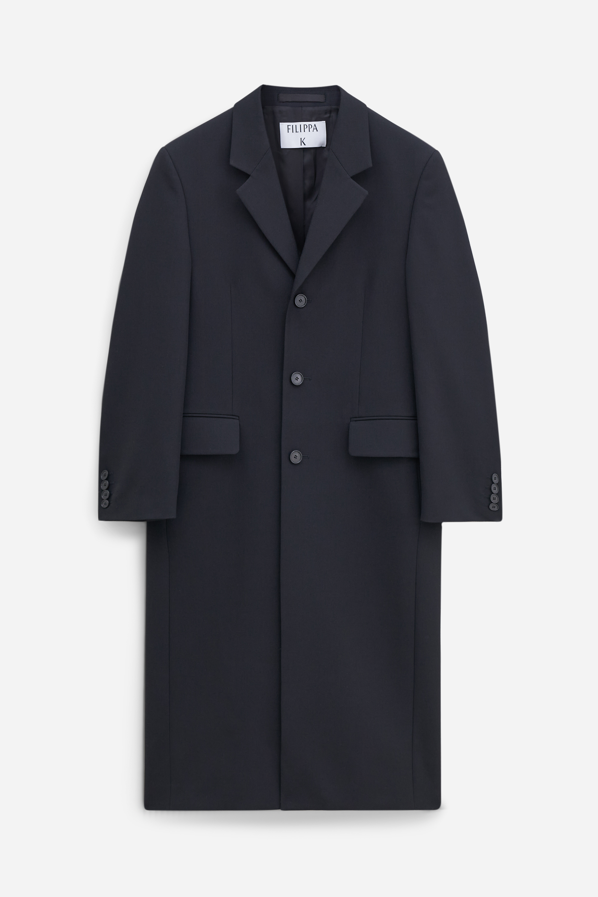 Filippa K Tailored Blazer Coat In Black
