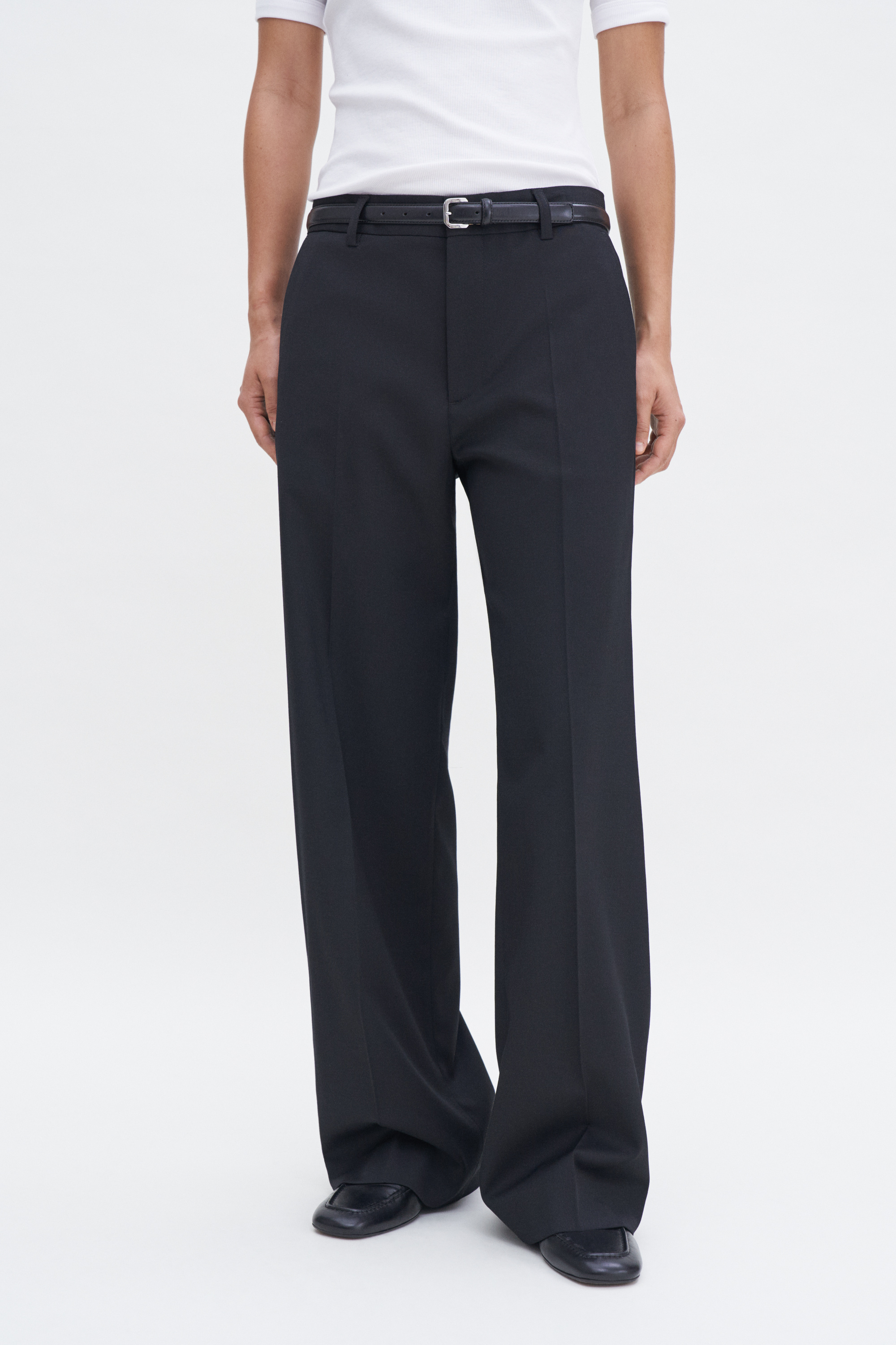 Filippa K Tailored Trousers In Black