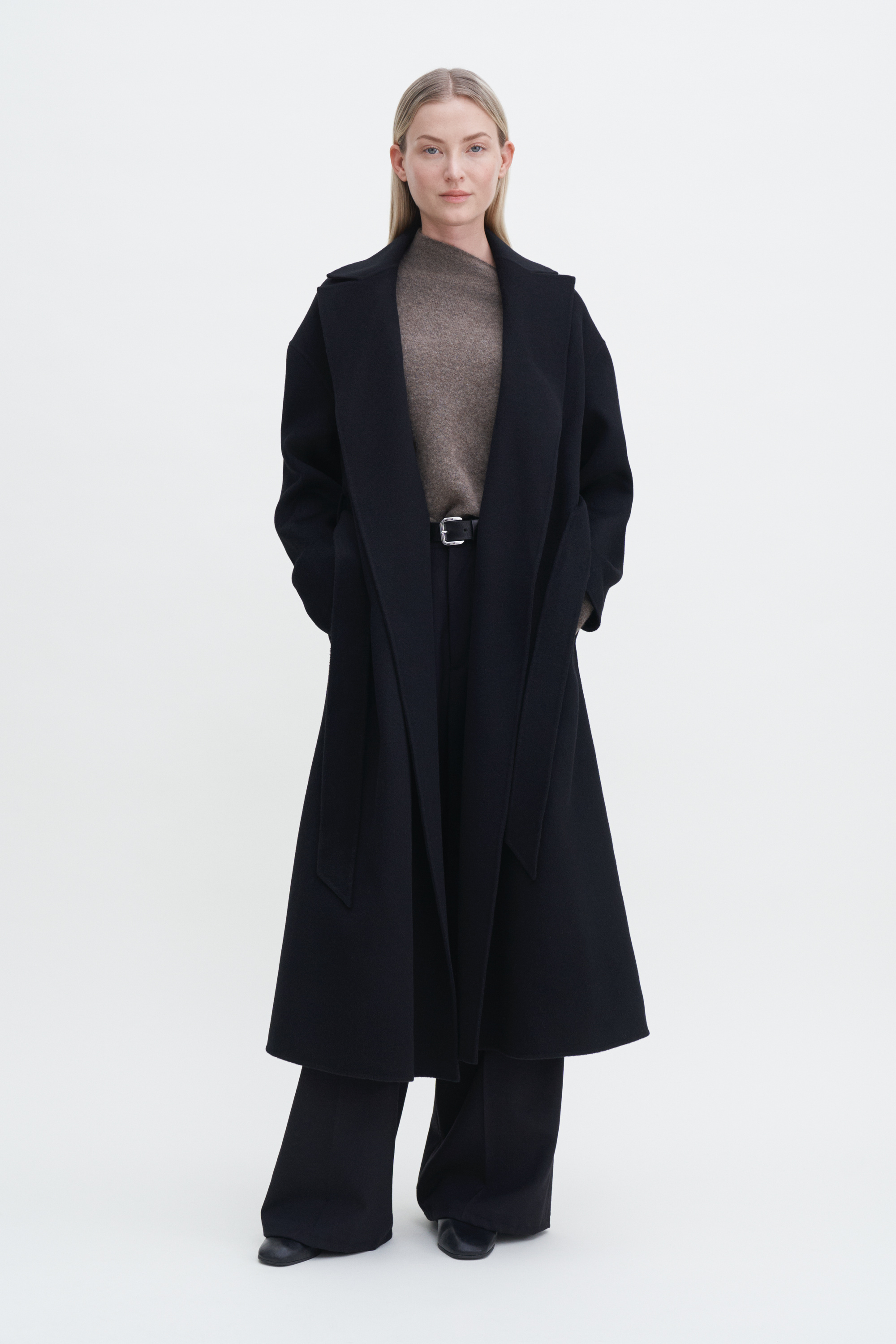 Filippa K Alyssa Doublé Coat In Black