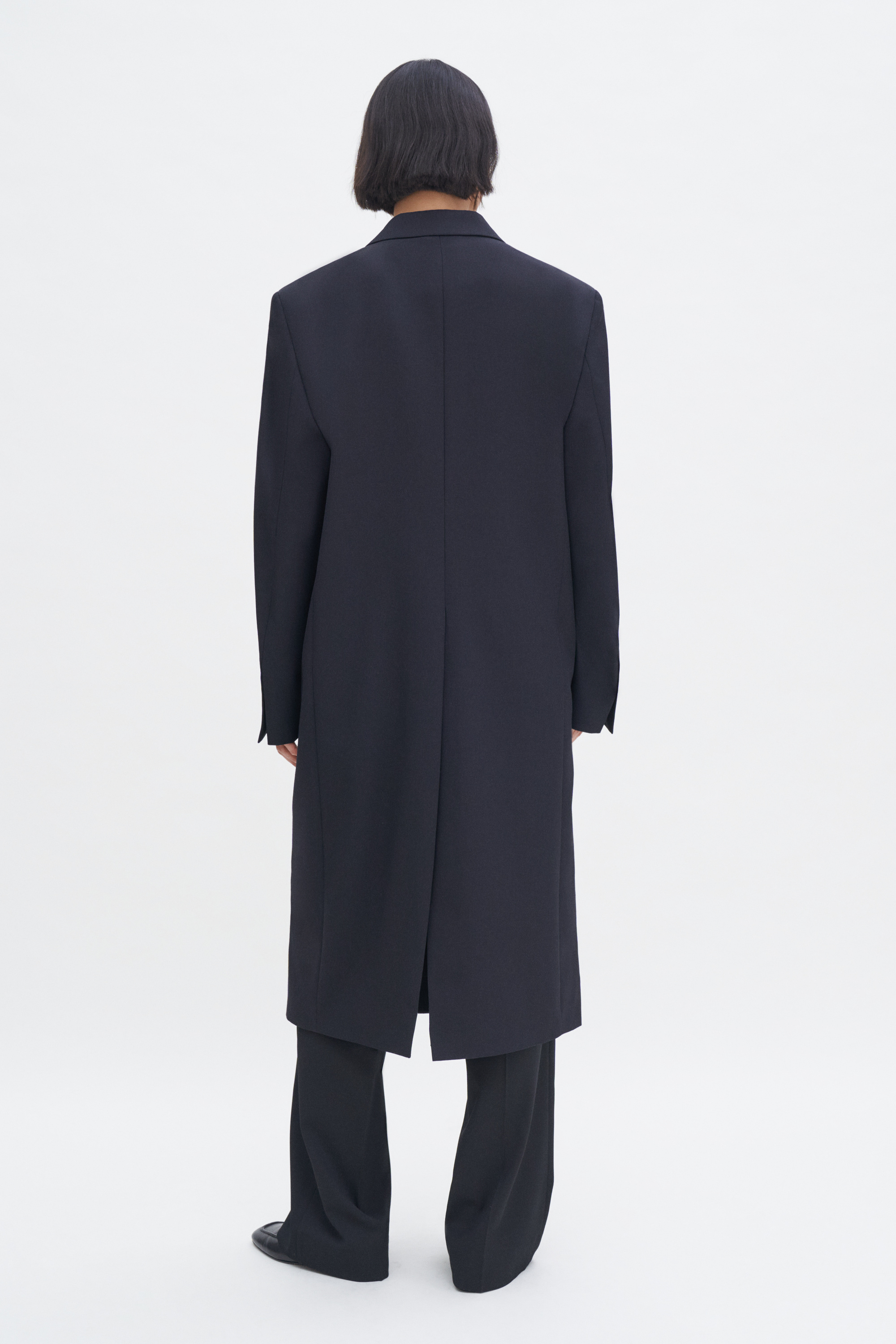 Filippa K Tailored Blazer Coat In Black