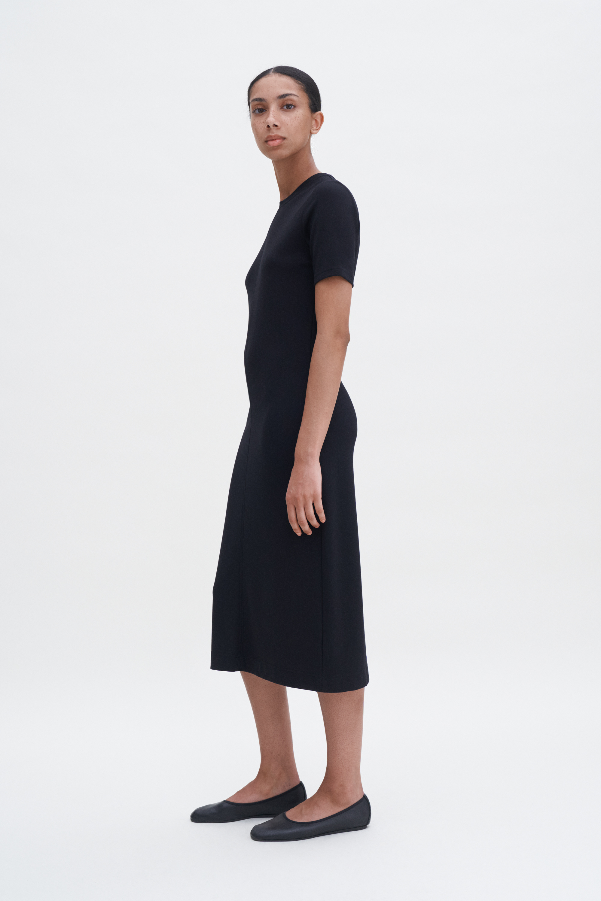 Filippa K T-shirt Dress In Black