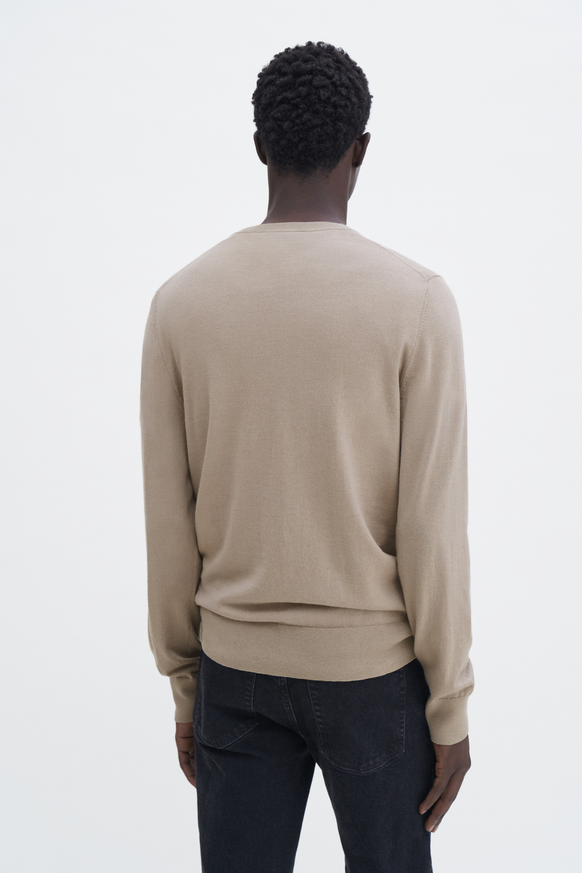 Filippa K Merino Sweater In Grey