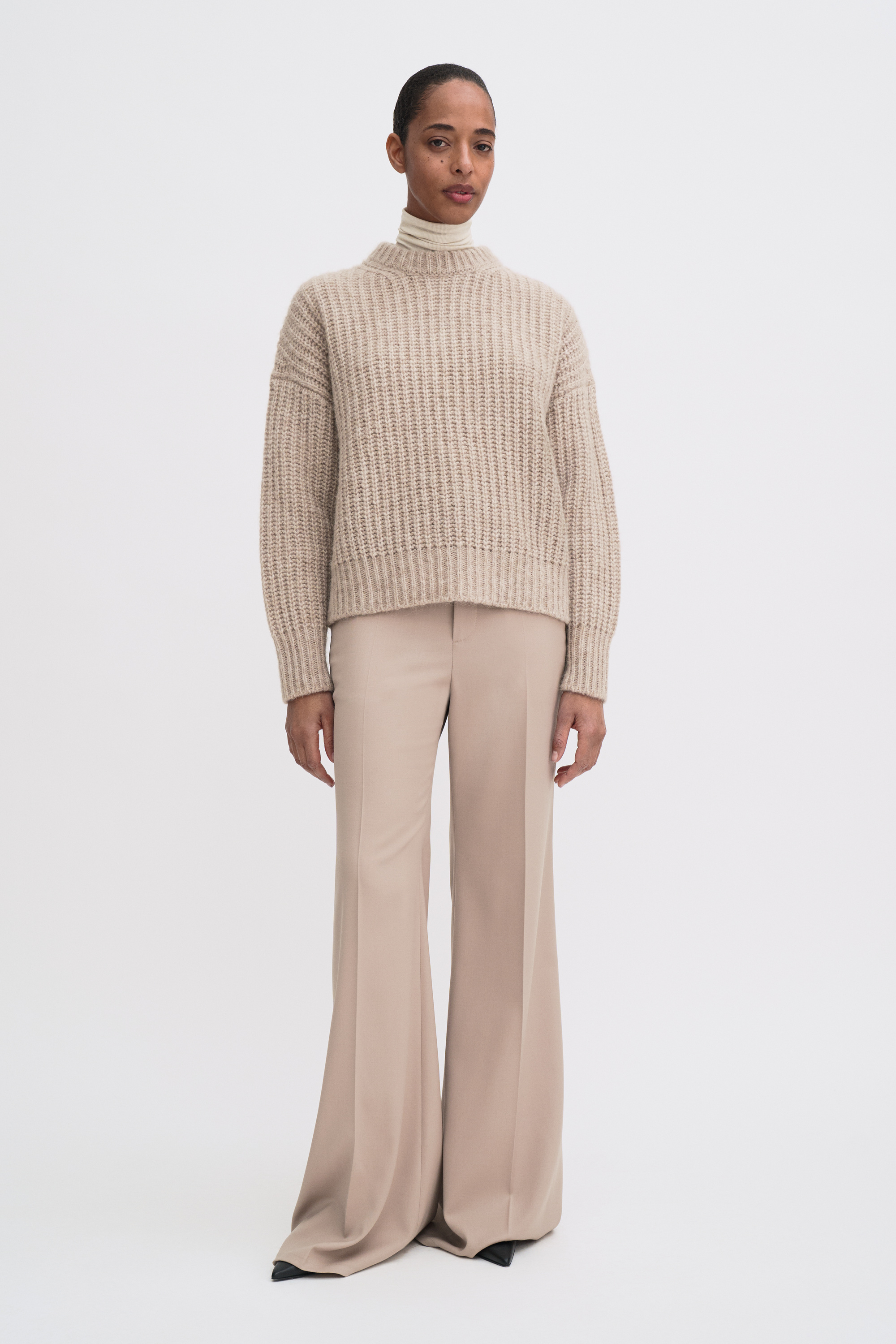 Filippa K Soft Alpaca Sweater In Neutral