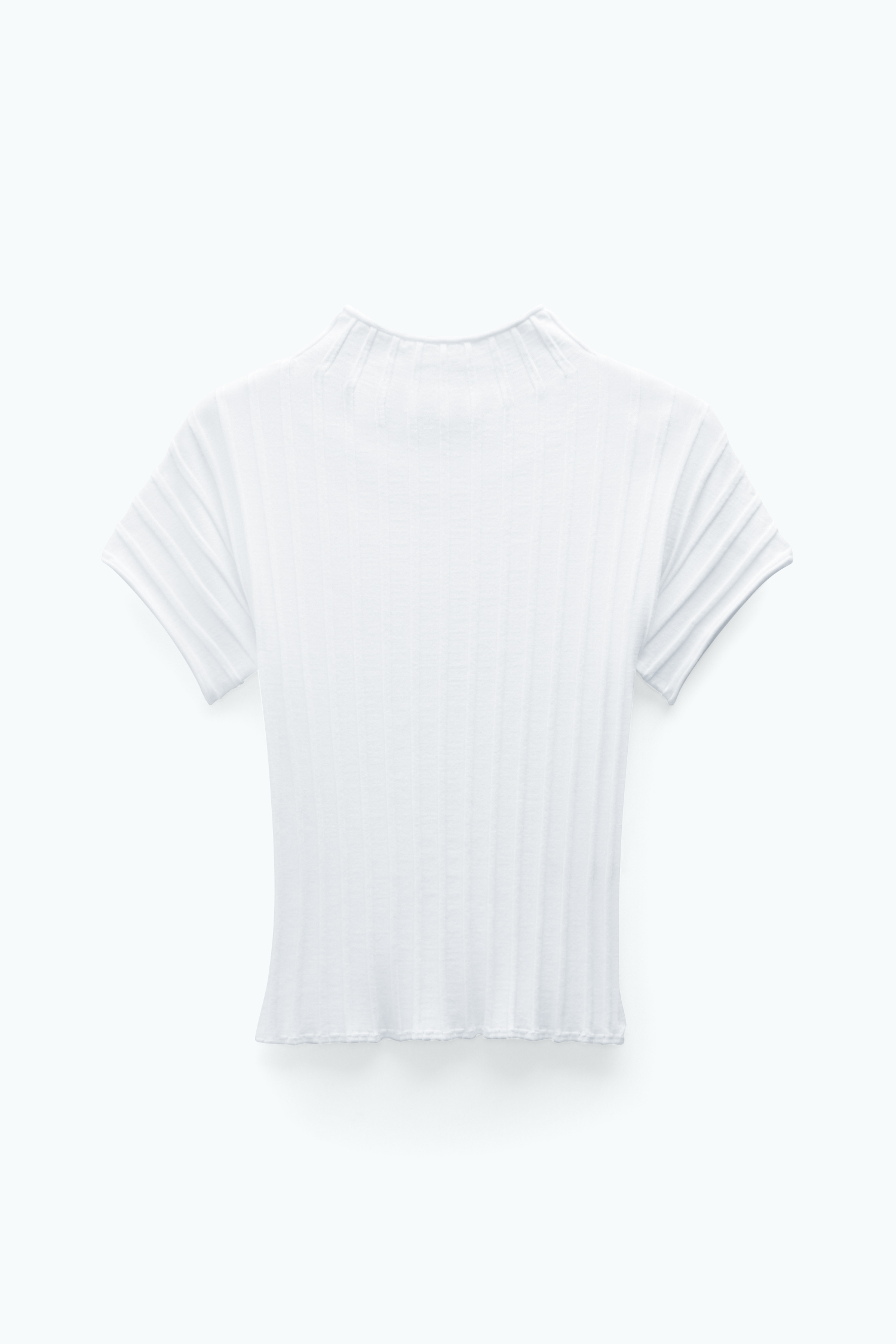Filippa K Mock Neck Top In White