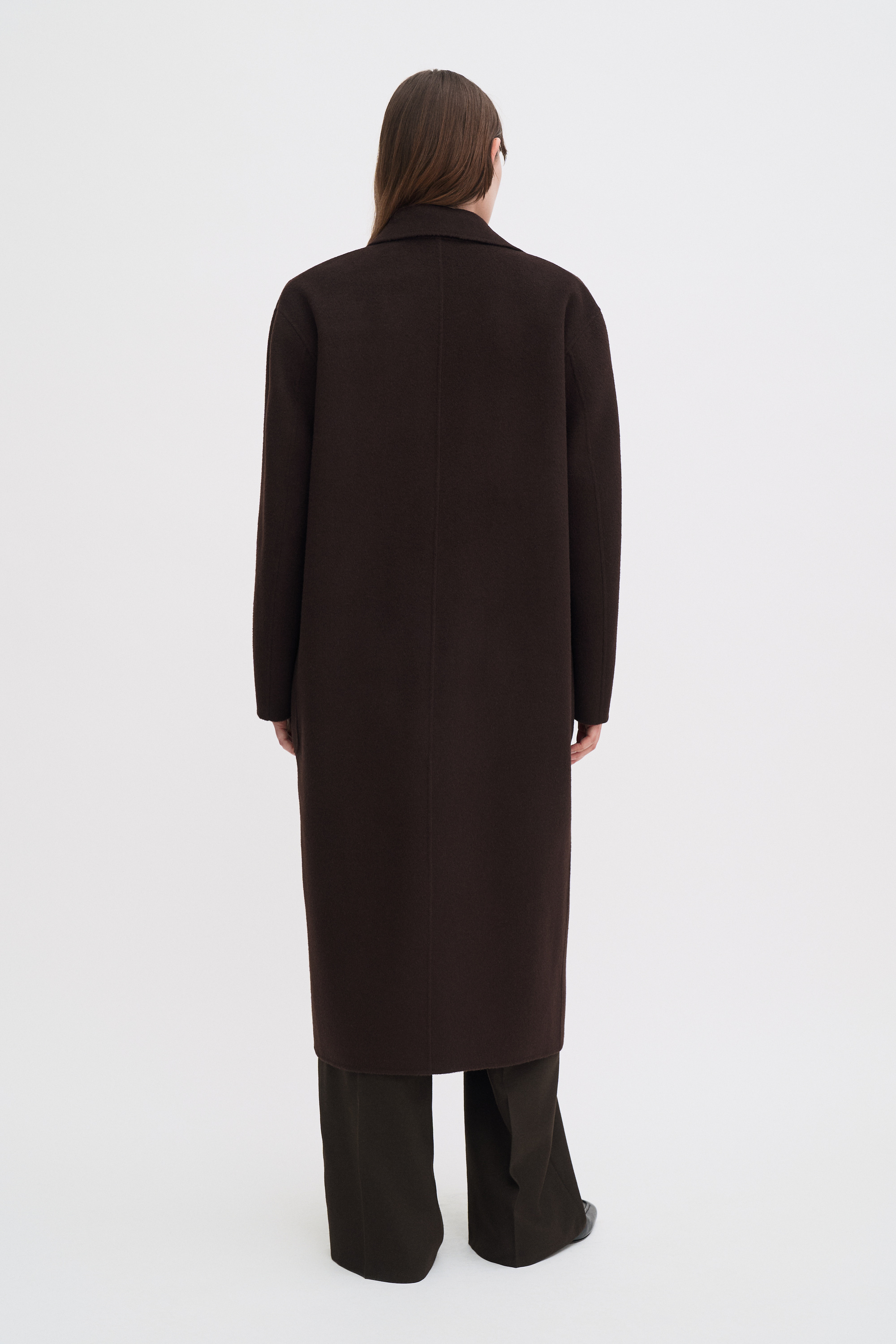 Filippa K Amelia Doublé Coat In Brown