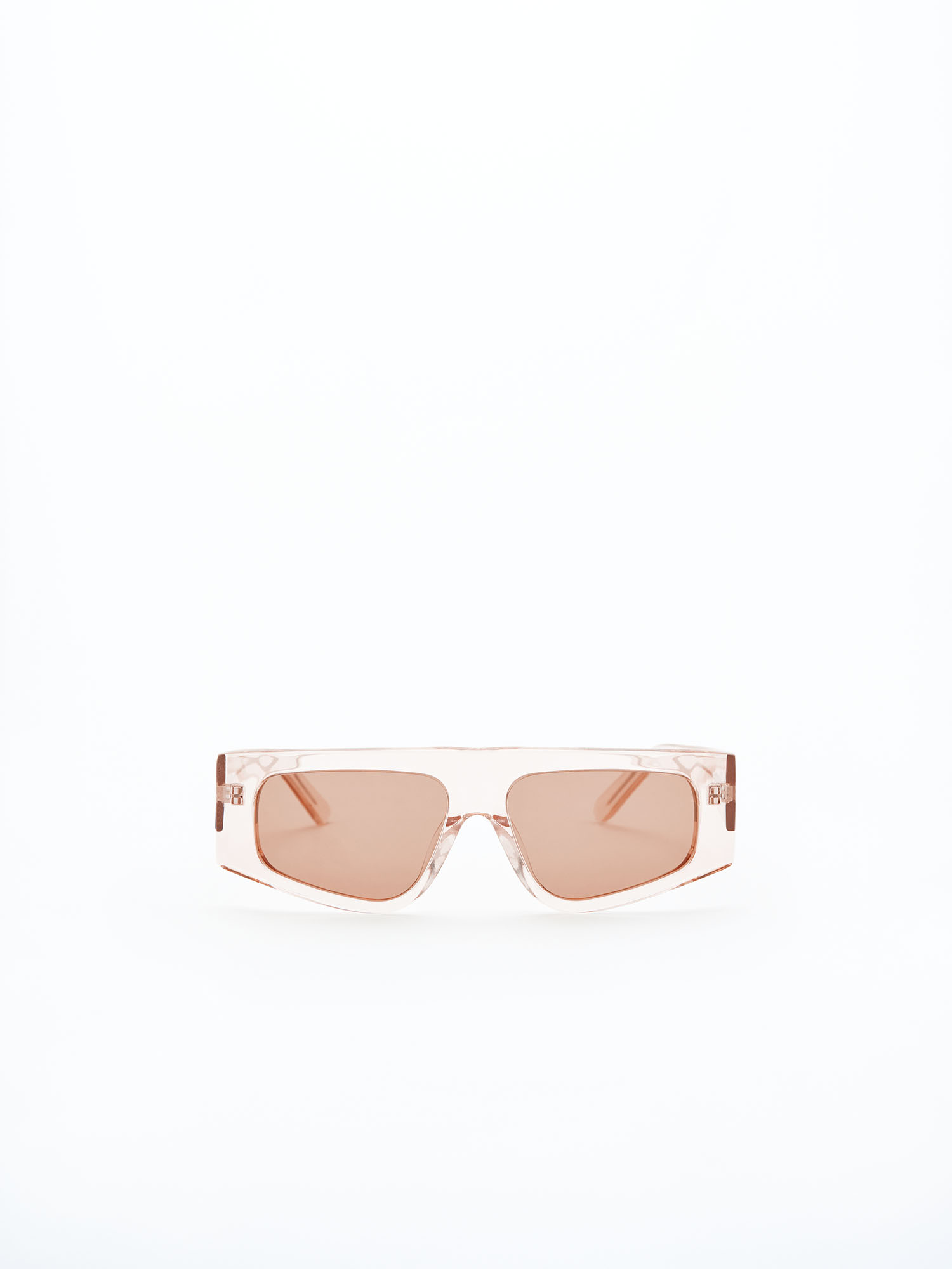 Filippa K Angled Acetate Sunglasses In Pink
