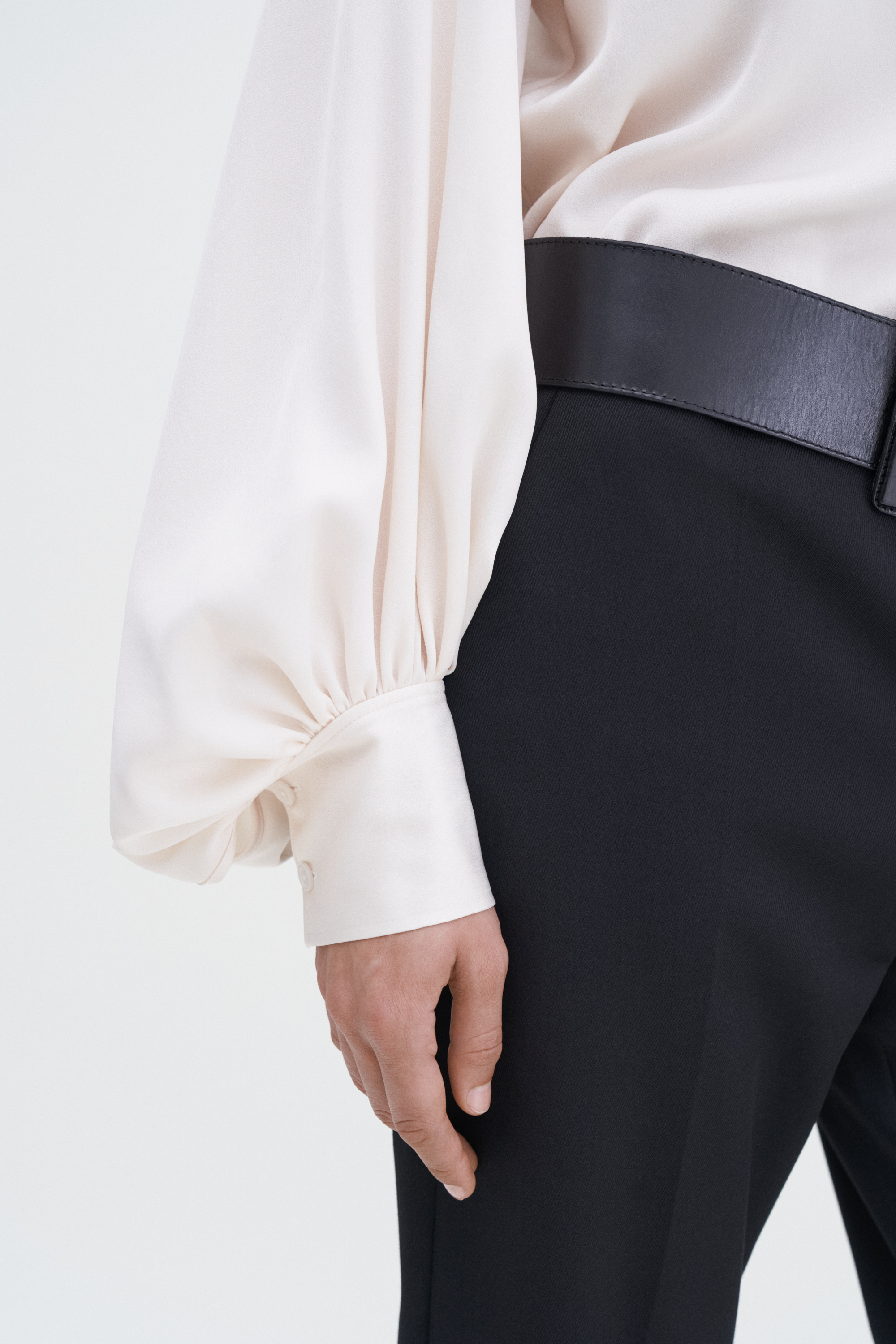 Shop Filippa K Stand Collar Blouse
