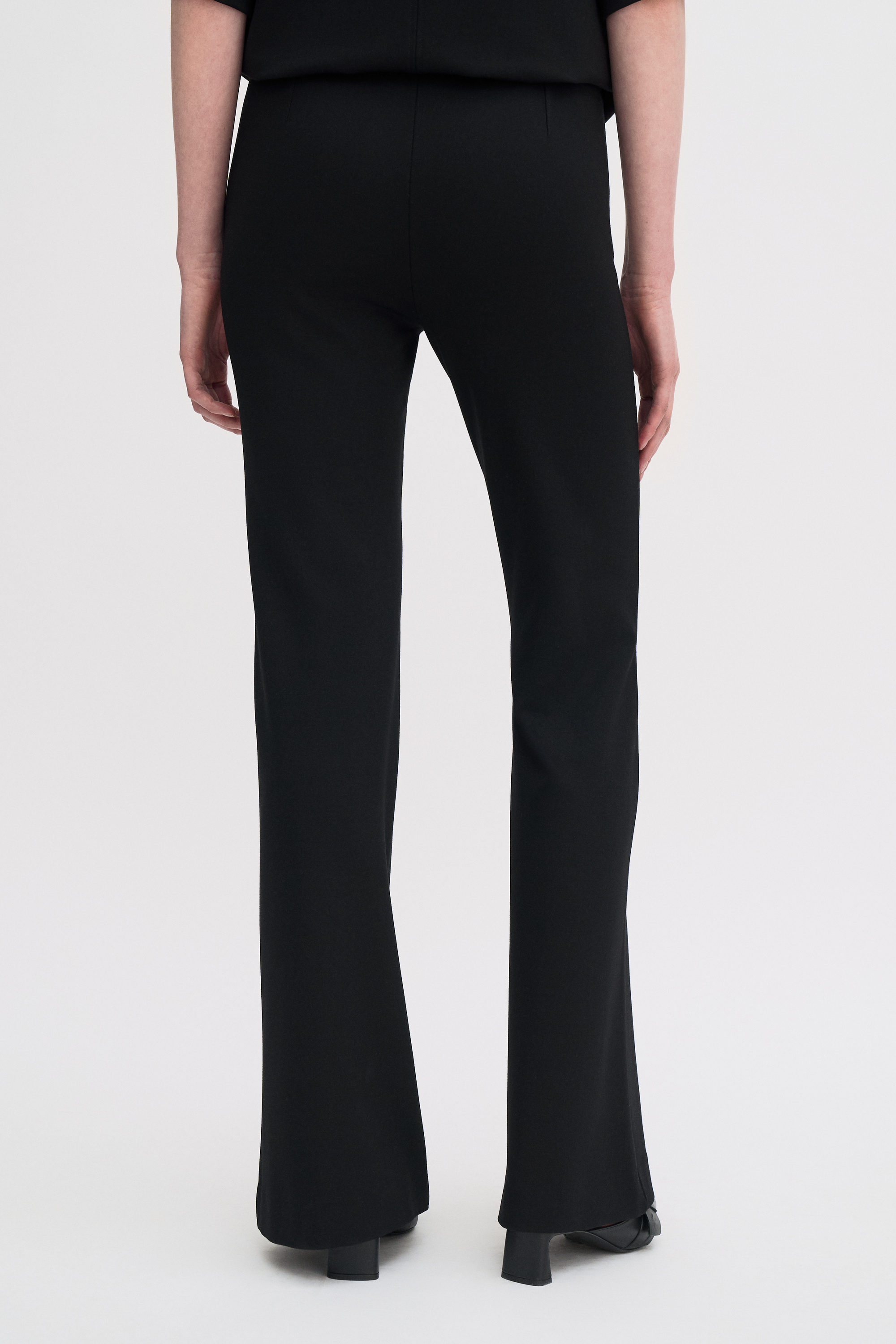 Filippa K Fiona Flare Trousers In Black