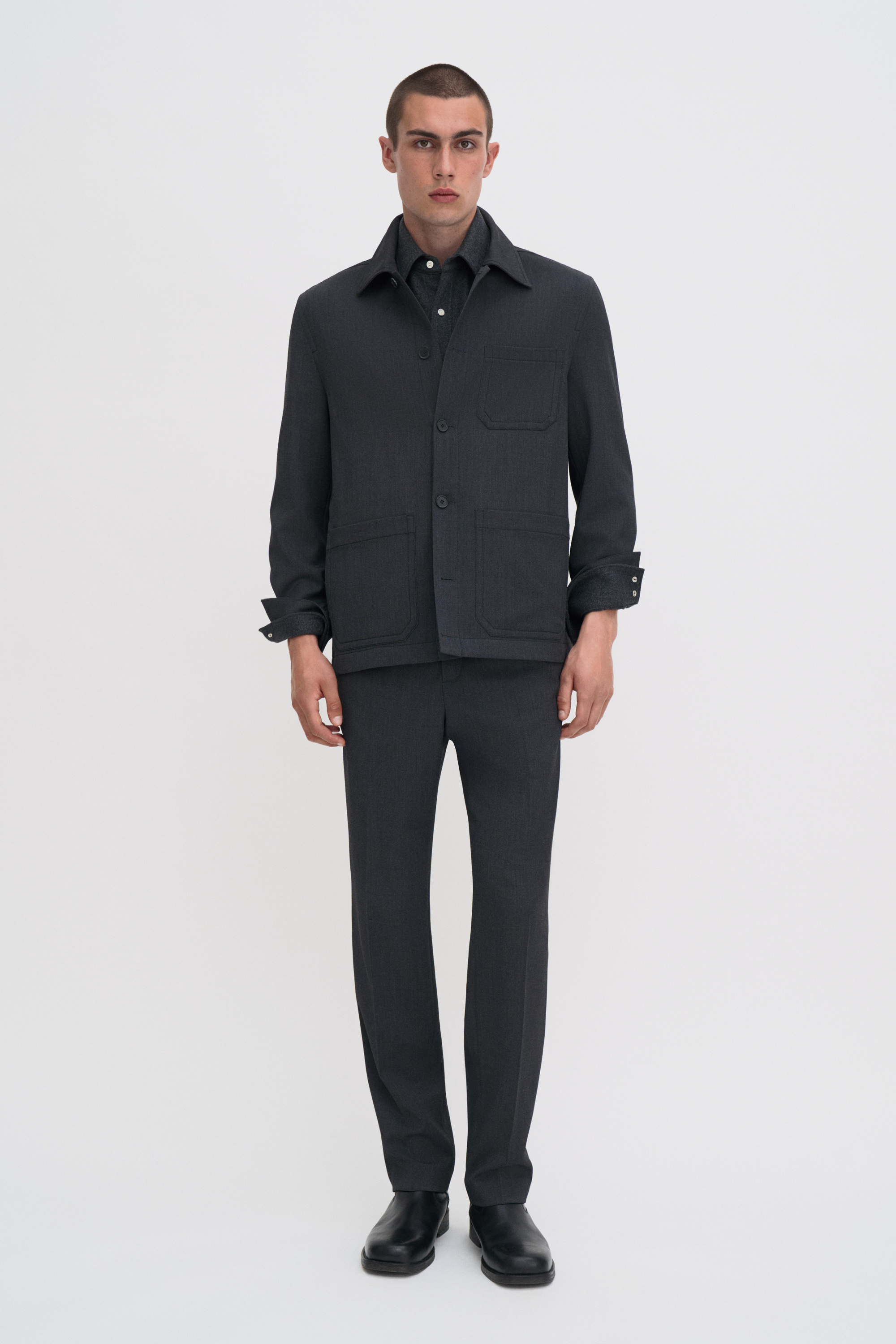 Filippa K Taylor Jacket In Gray