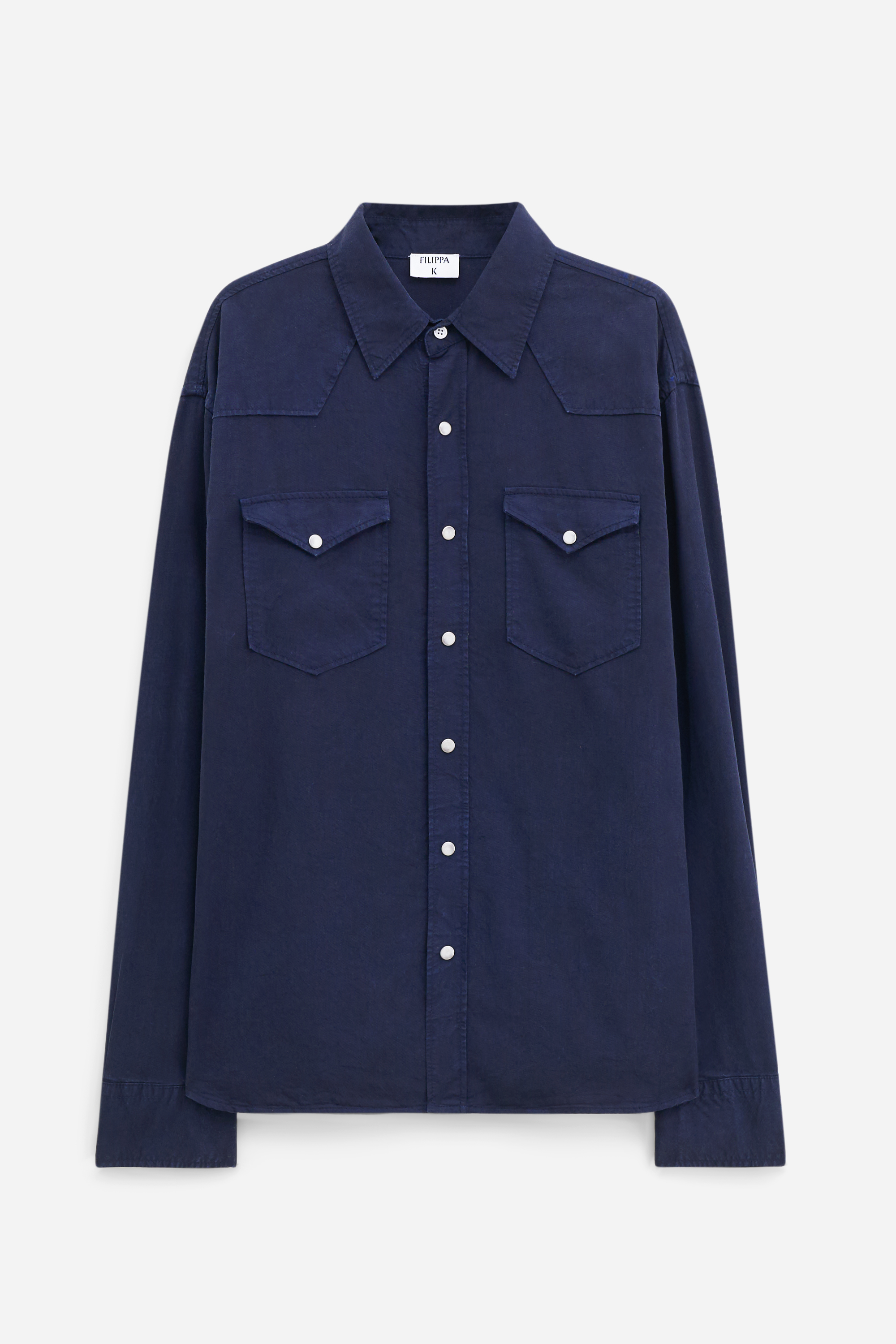 Filippa K Lyocell Shirt In Blue