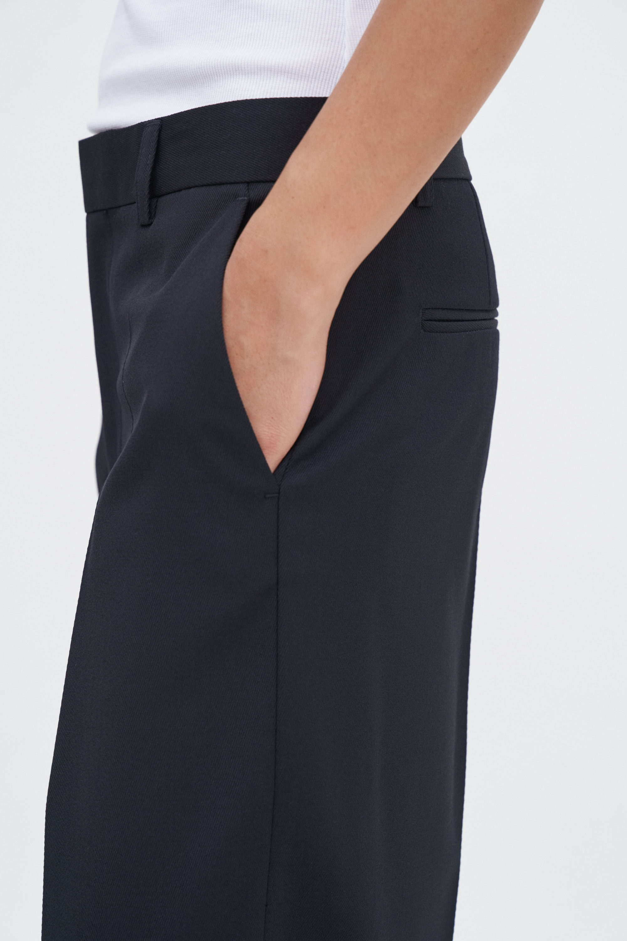 Filippa K Tailored Trousers In Black