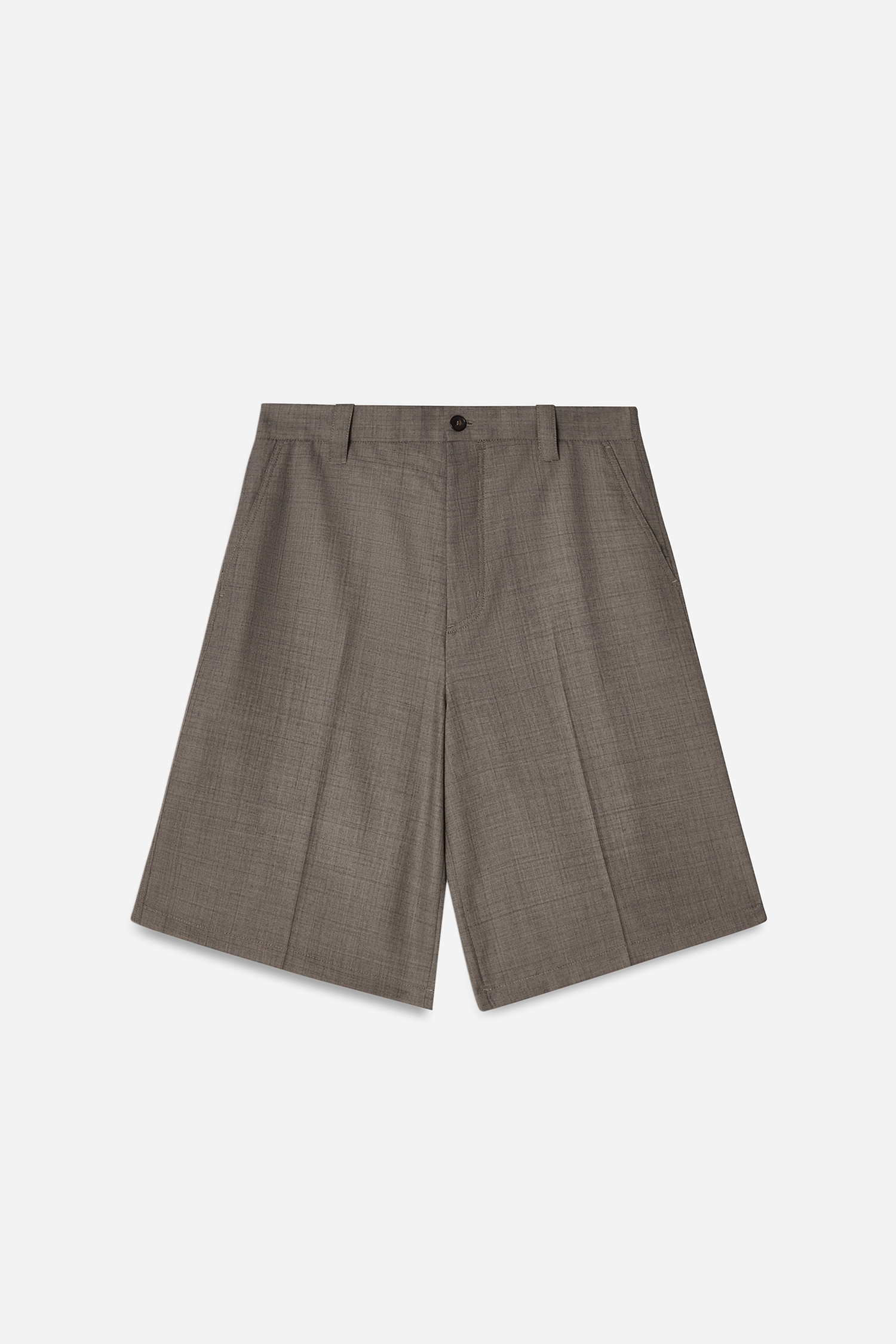 Filippa K Wool Blend Tailored Short In Beige