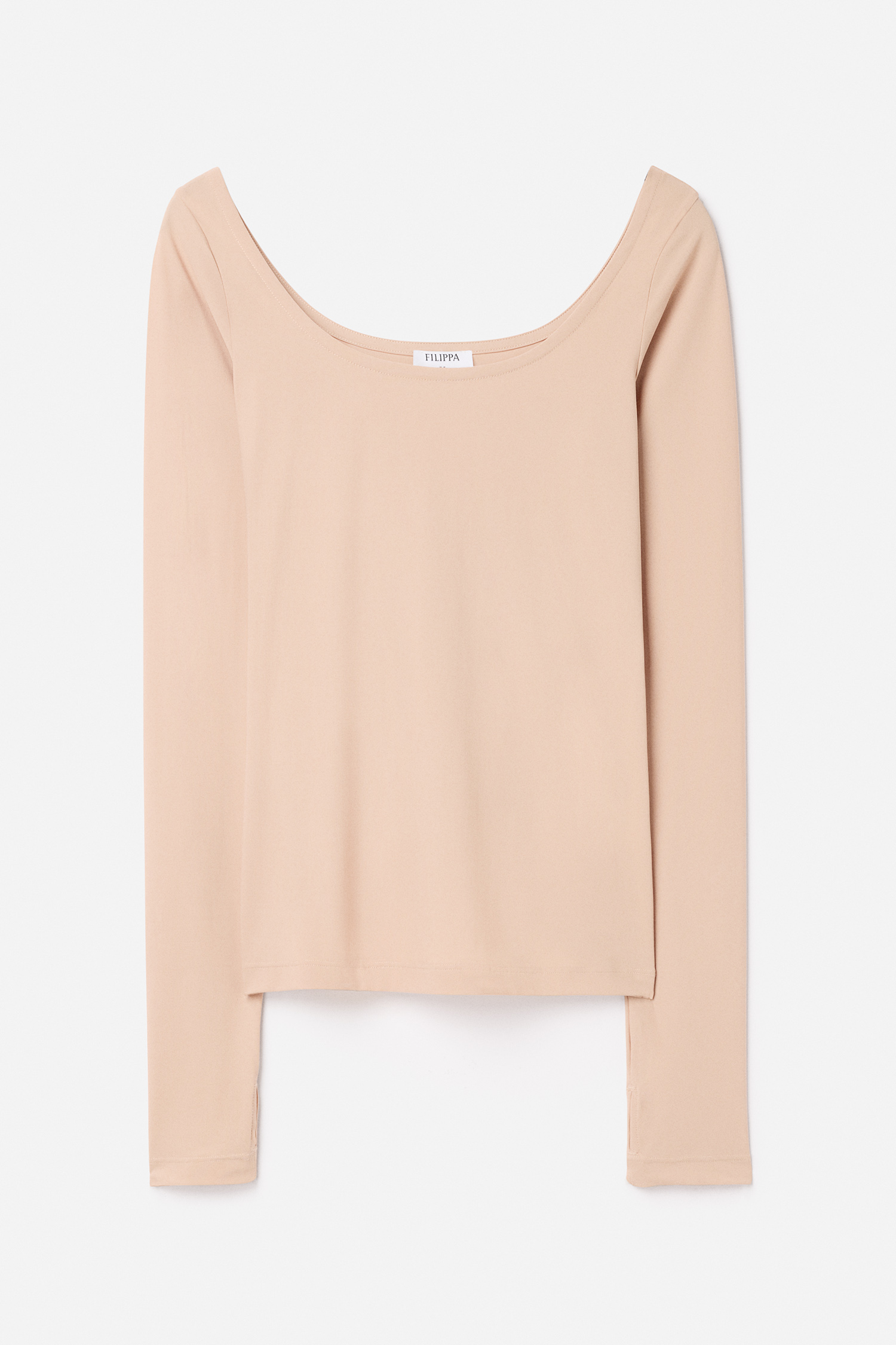 Filippa K Ballet Top In Brown