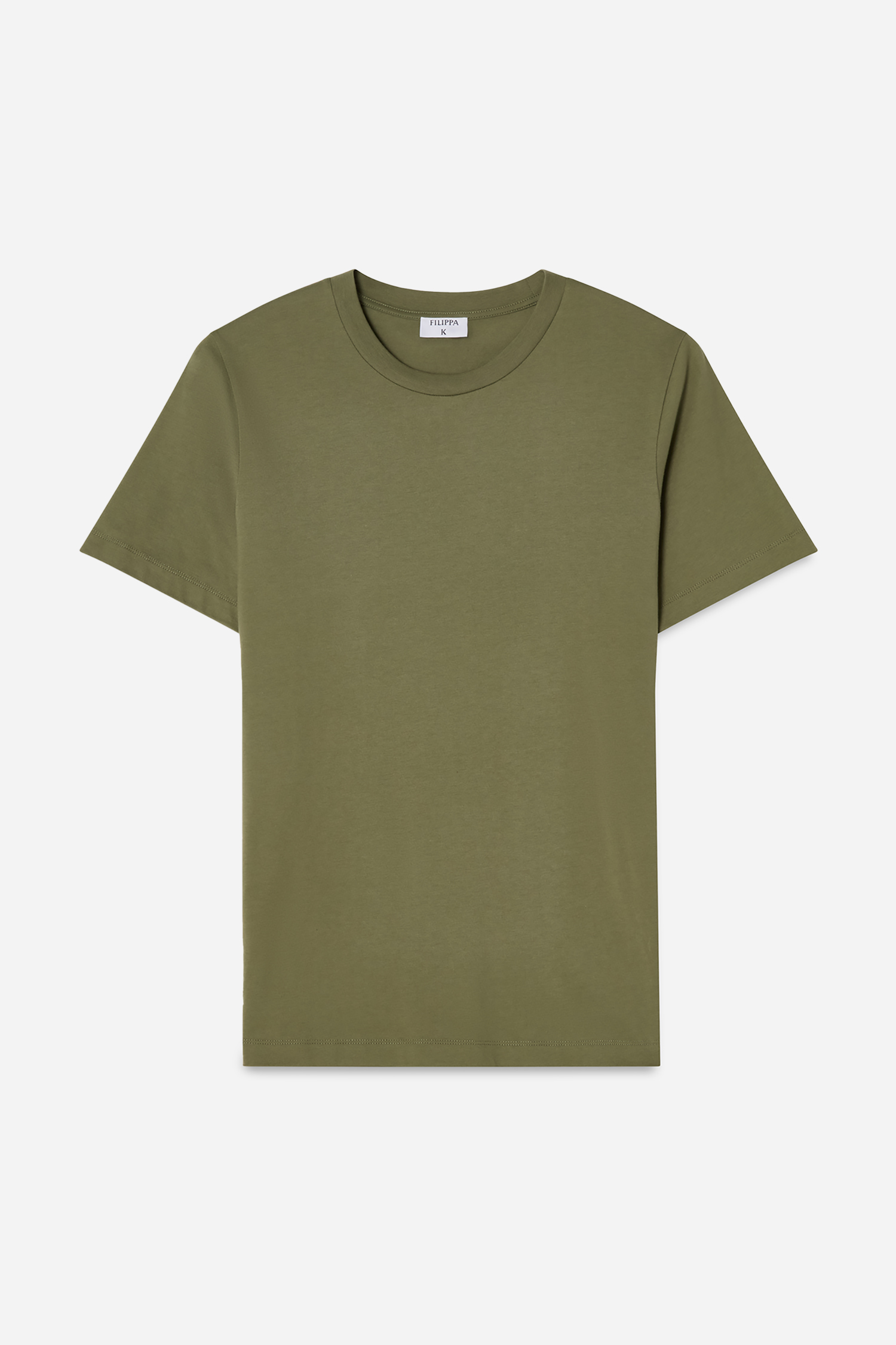 Filippa K Classic Cotton Tee In Green