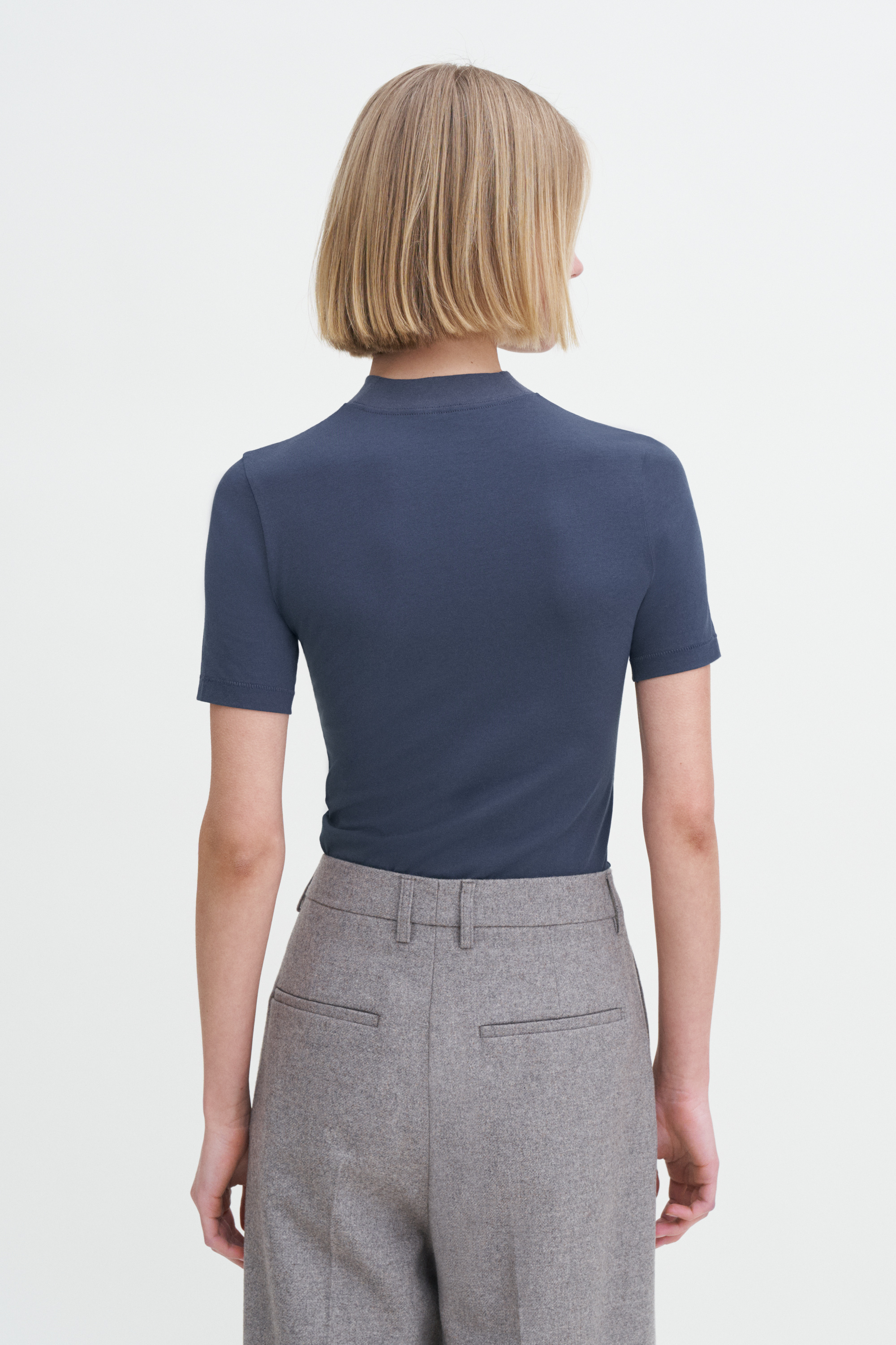 Shop Filippa K Mock Neck Tee