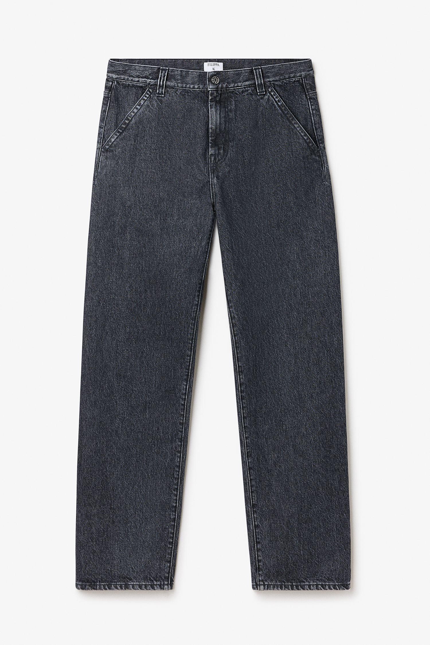 Filippa K Denim Work Jeans In Black