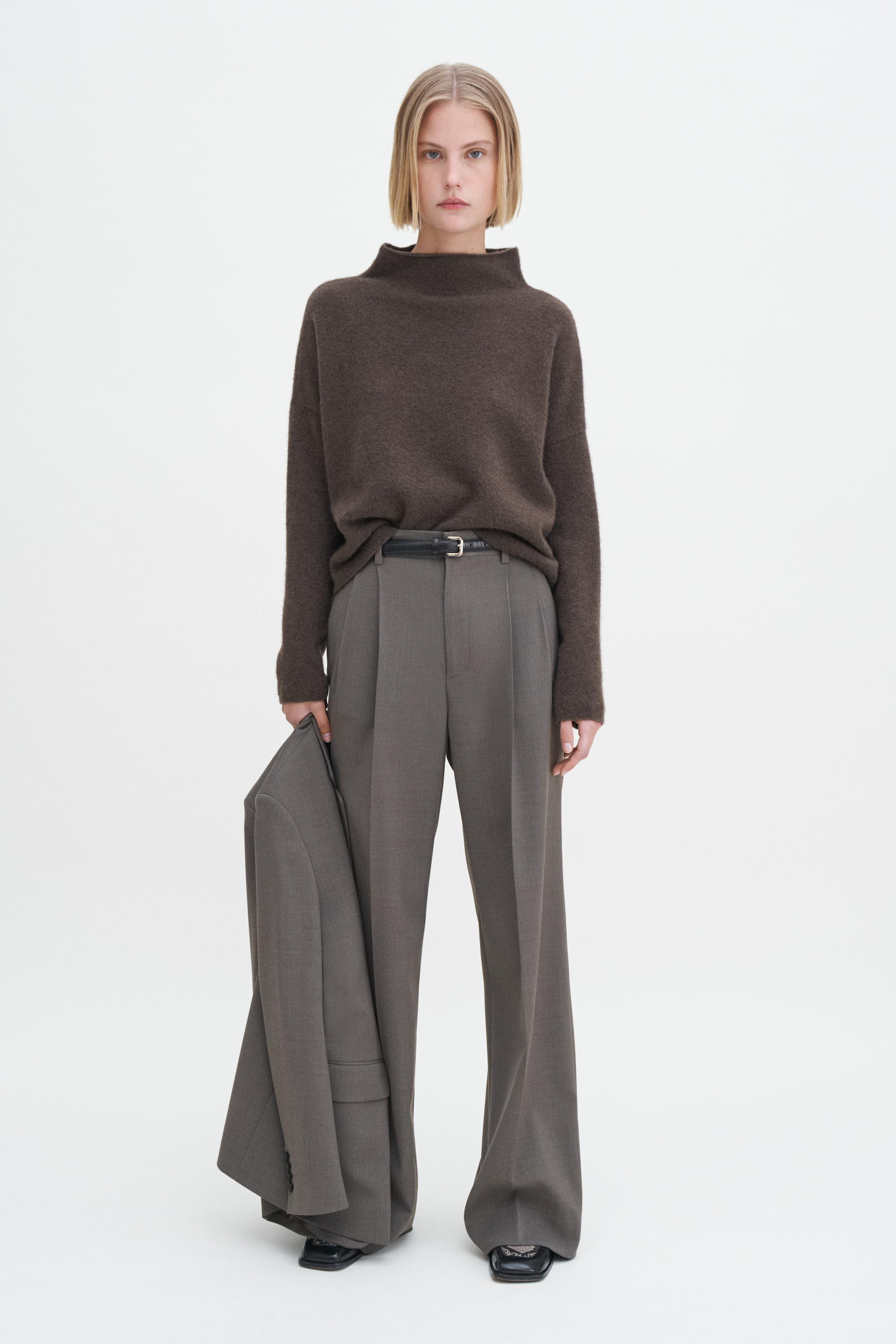 Shop Filippa K Mika Yak Funnelneck Sweater