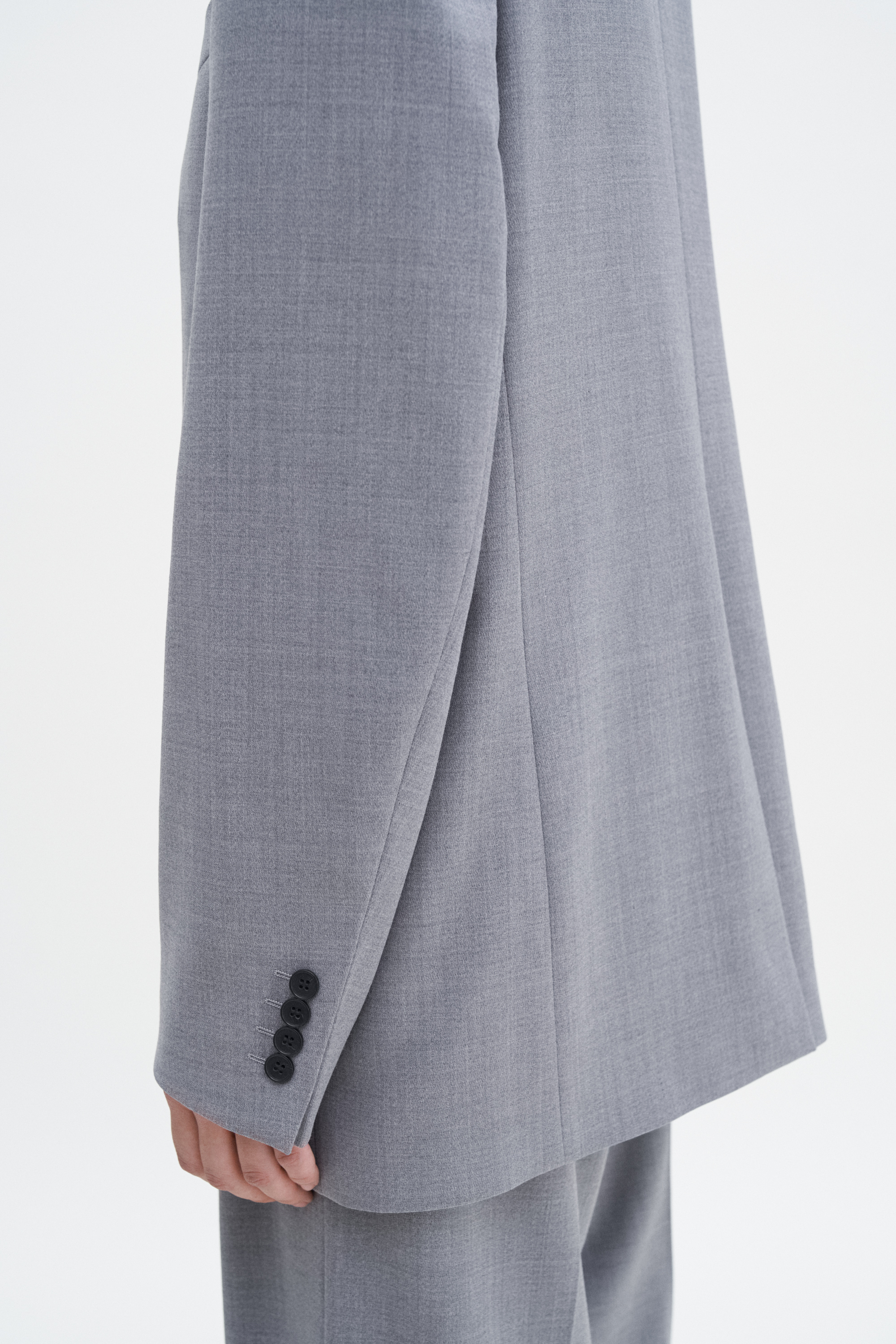 Shop Filippa K Davina Oversized Blazer In Grey
