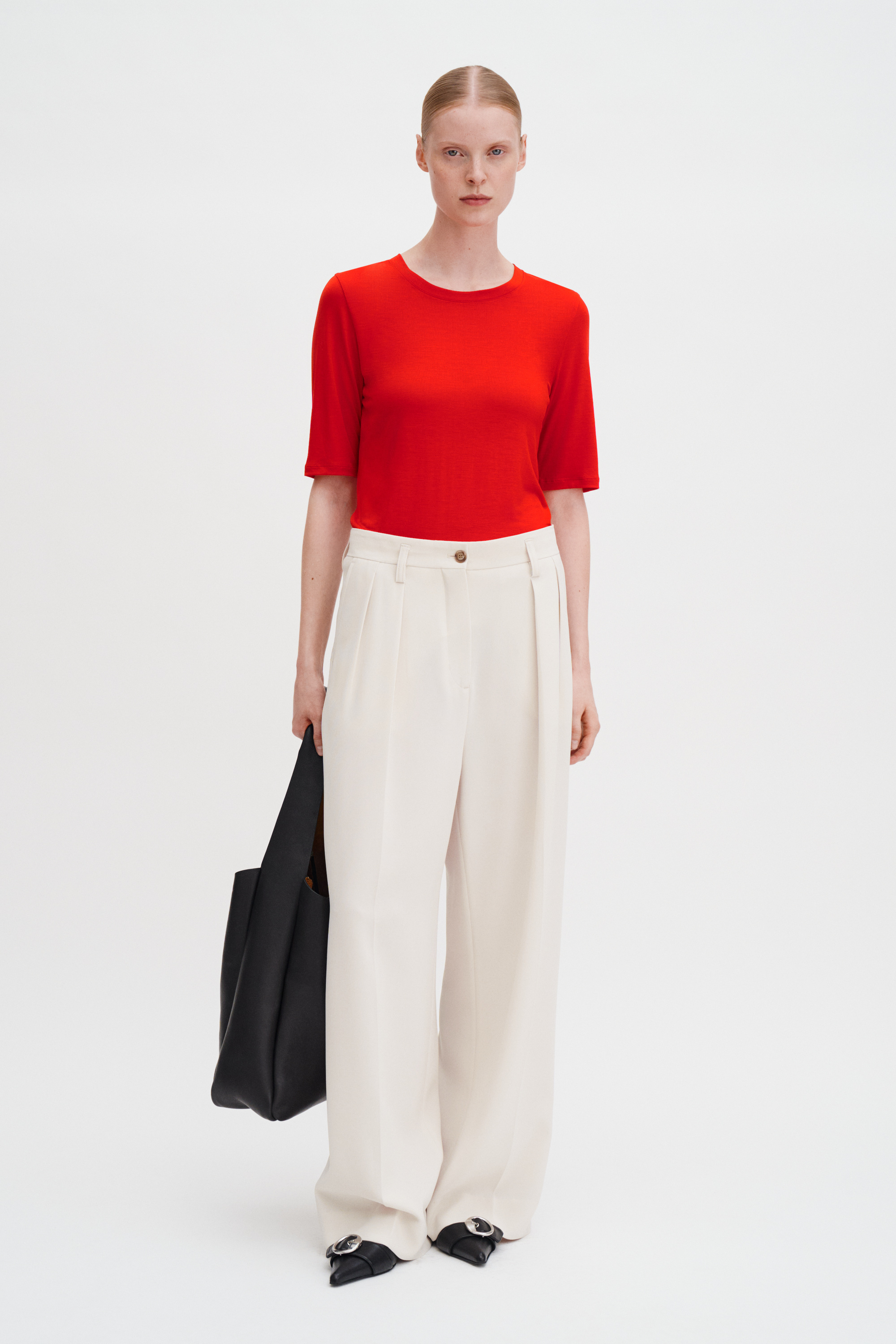 Filippa K Elena Tee In Red
