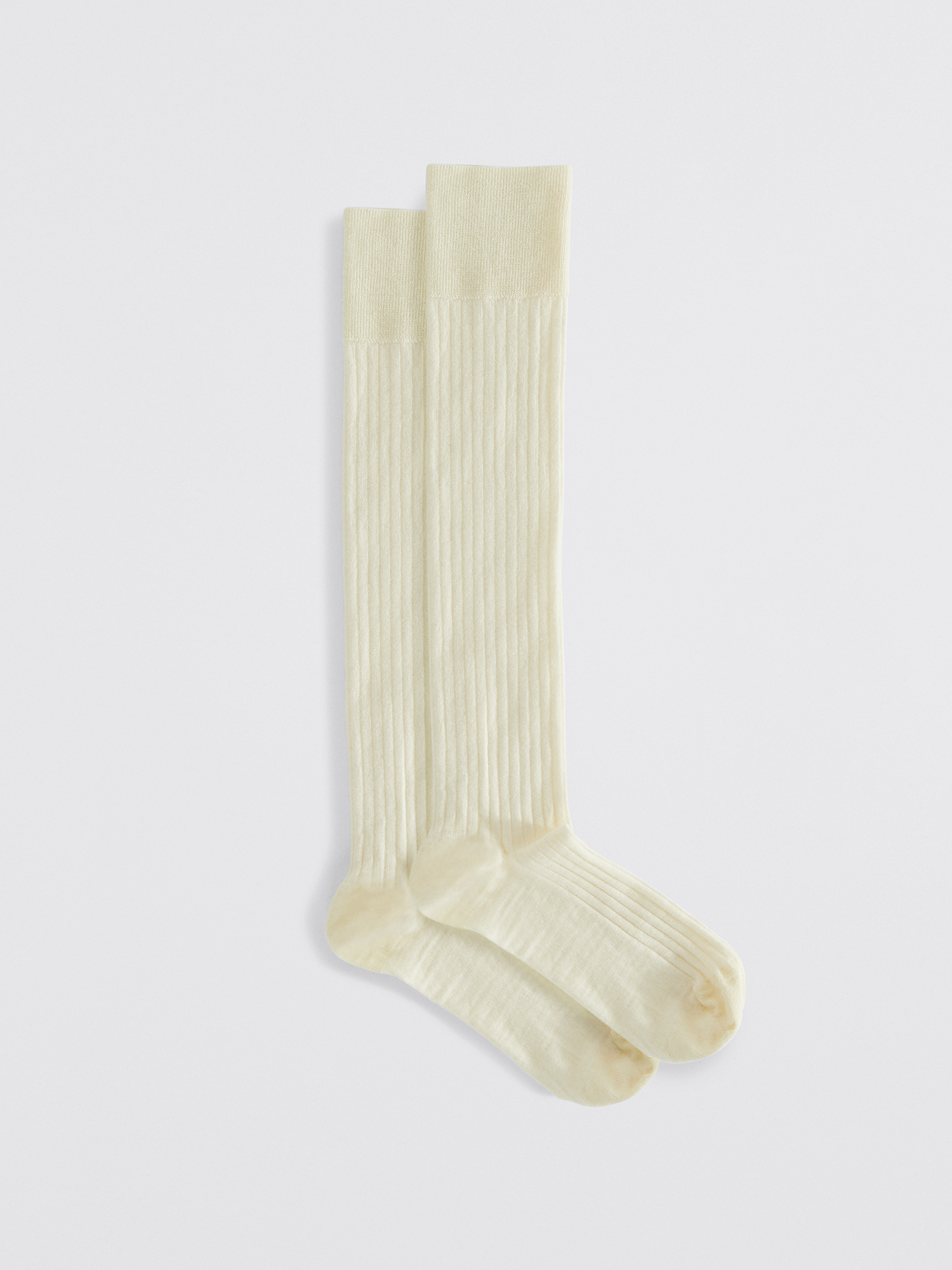 Filippa K Thea Rib Sock In White