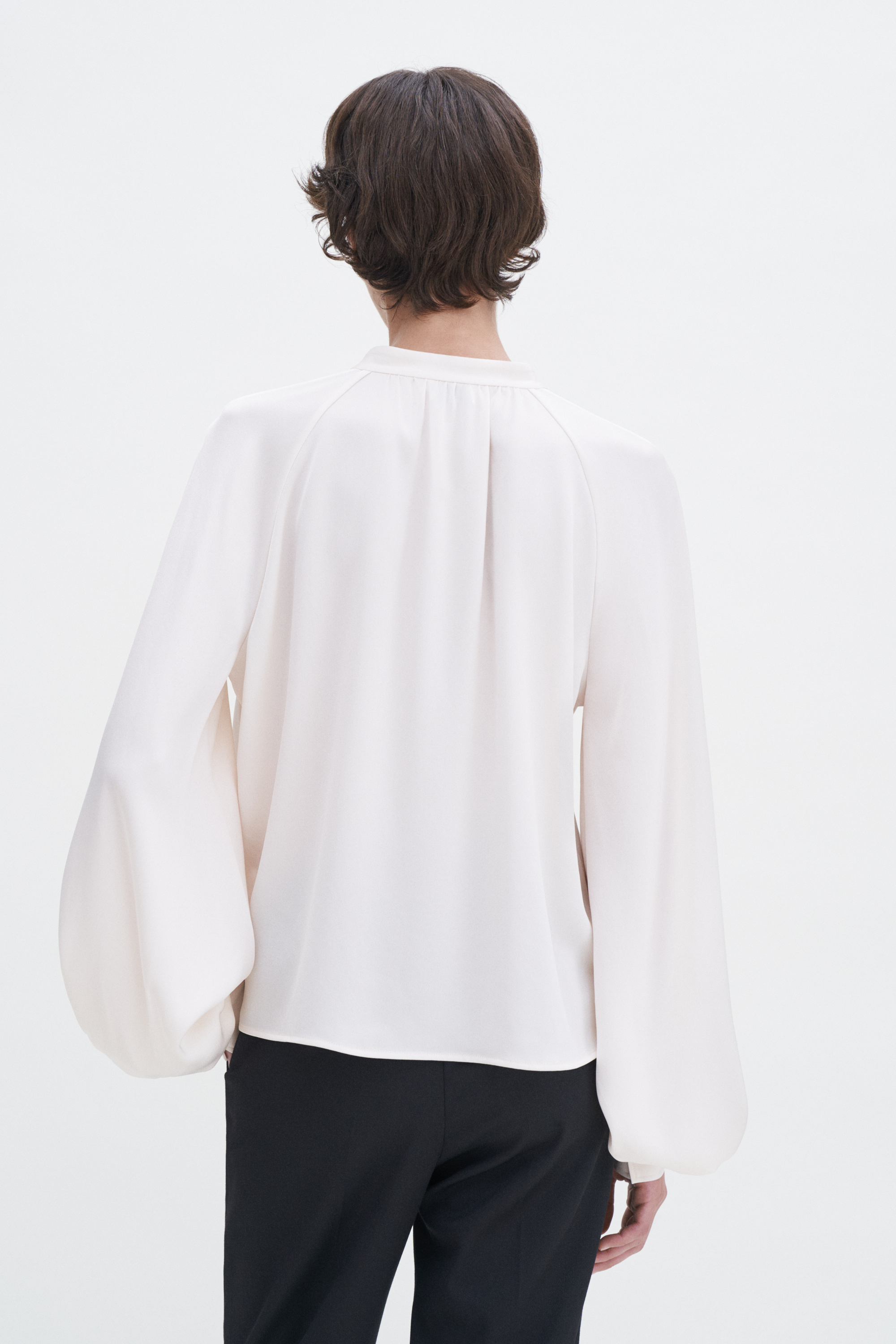 Shop Filippa K Stand Collar Blouse