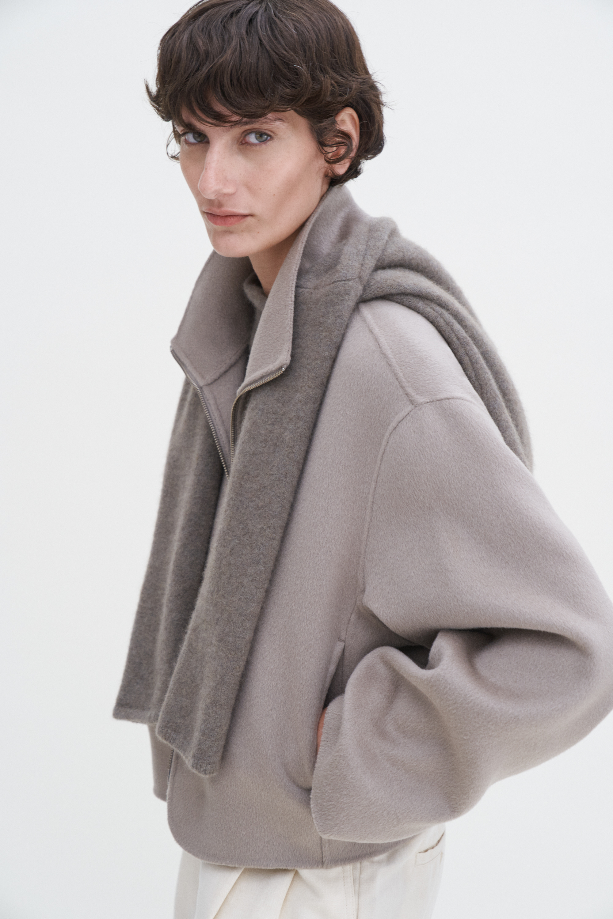 Filippa K Dafina Jacket In Grey
