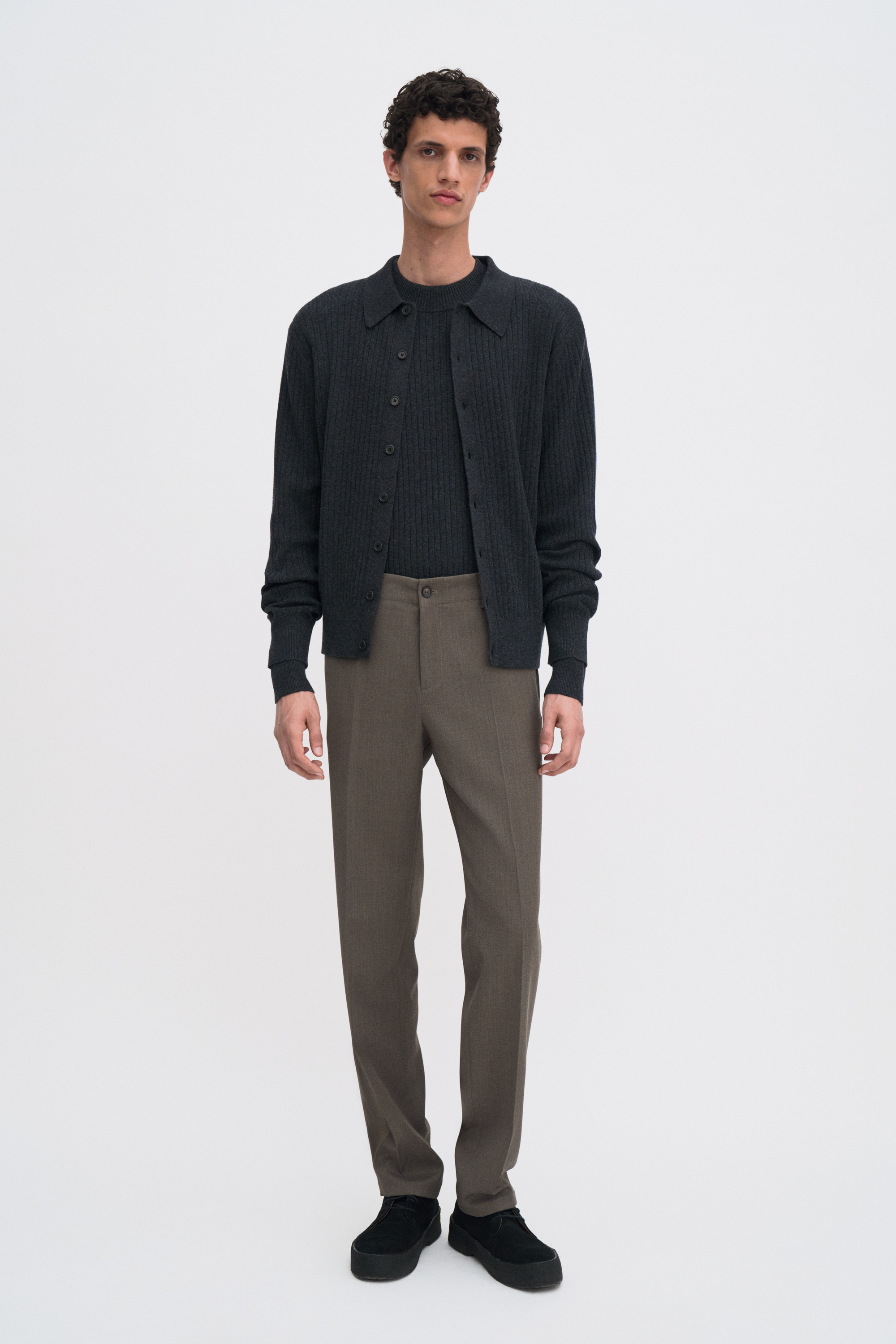 Filippa K Troy Trousers In Brown