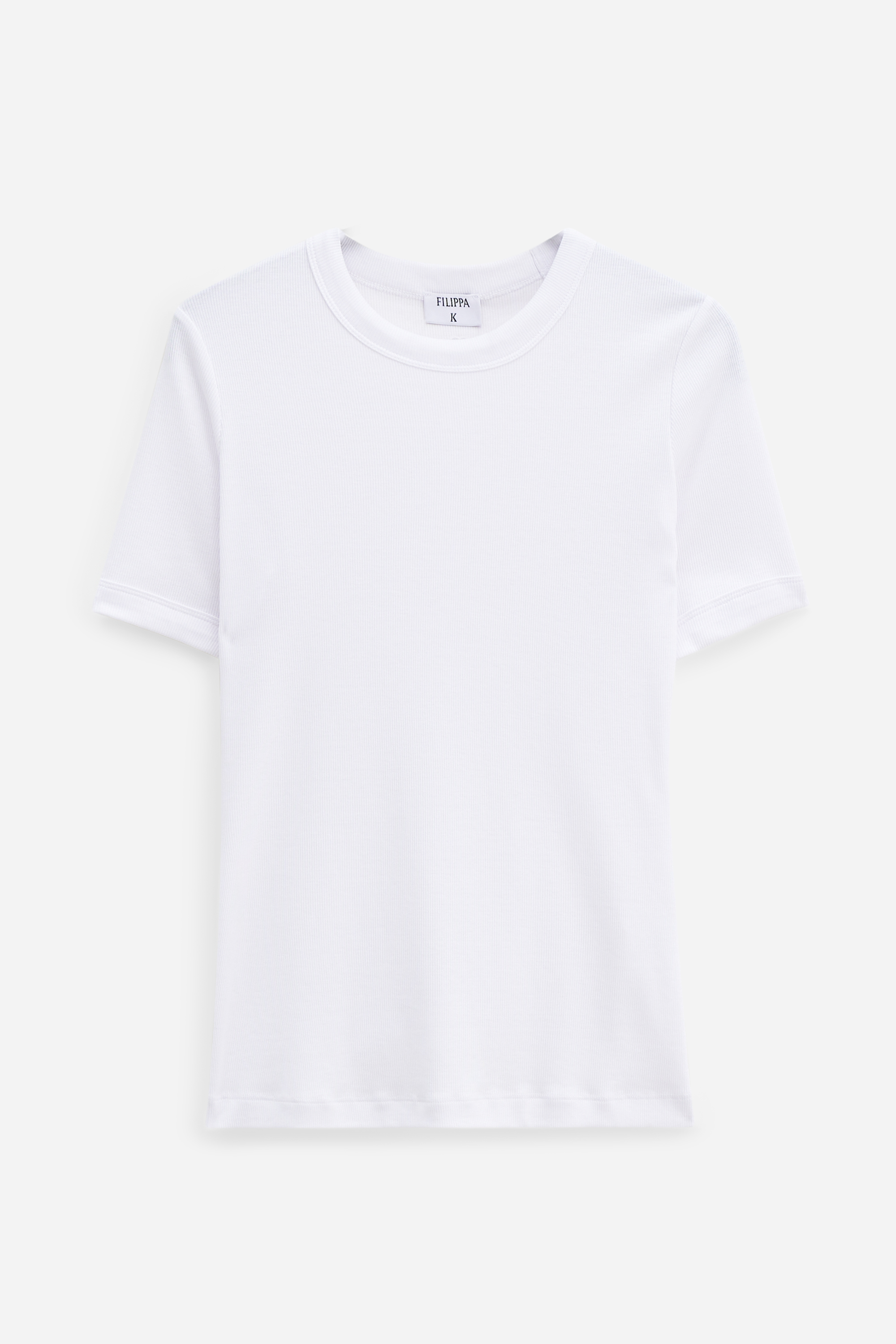 Filippa K Soft Rib Tee In White