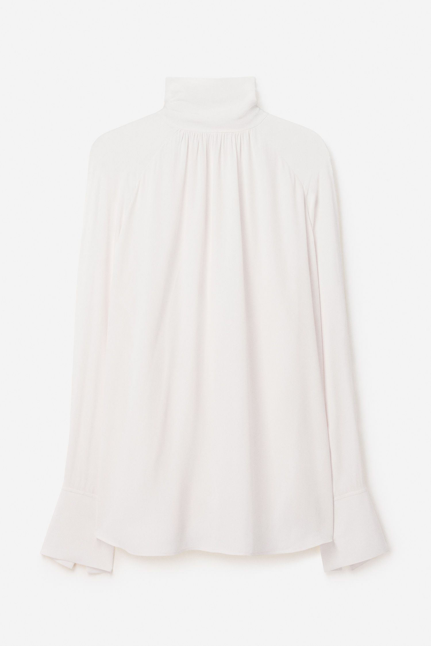Filippa K Tie Neck Blouse In White