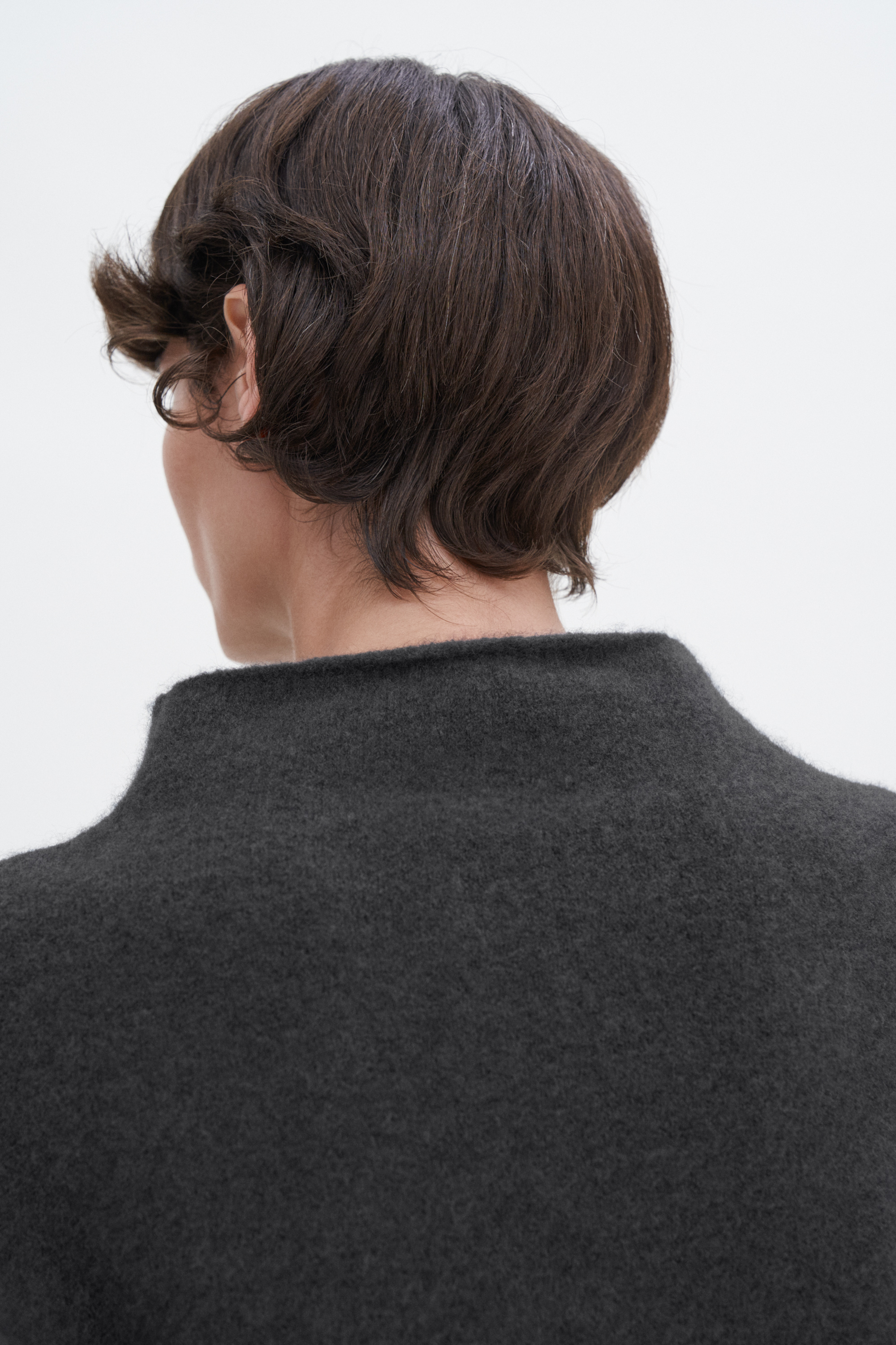 Filippa K Mika Yak Funnelneck Sweater In Green