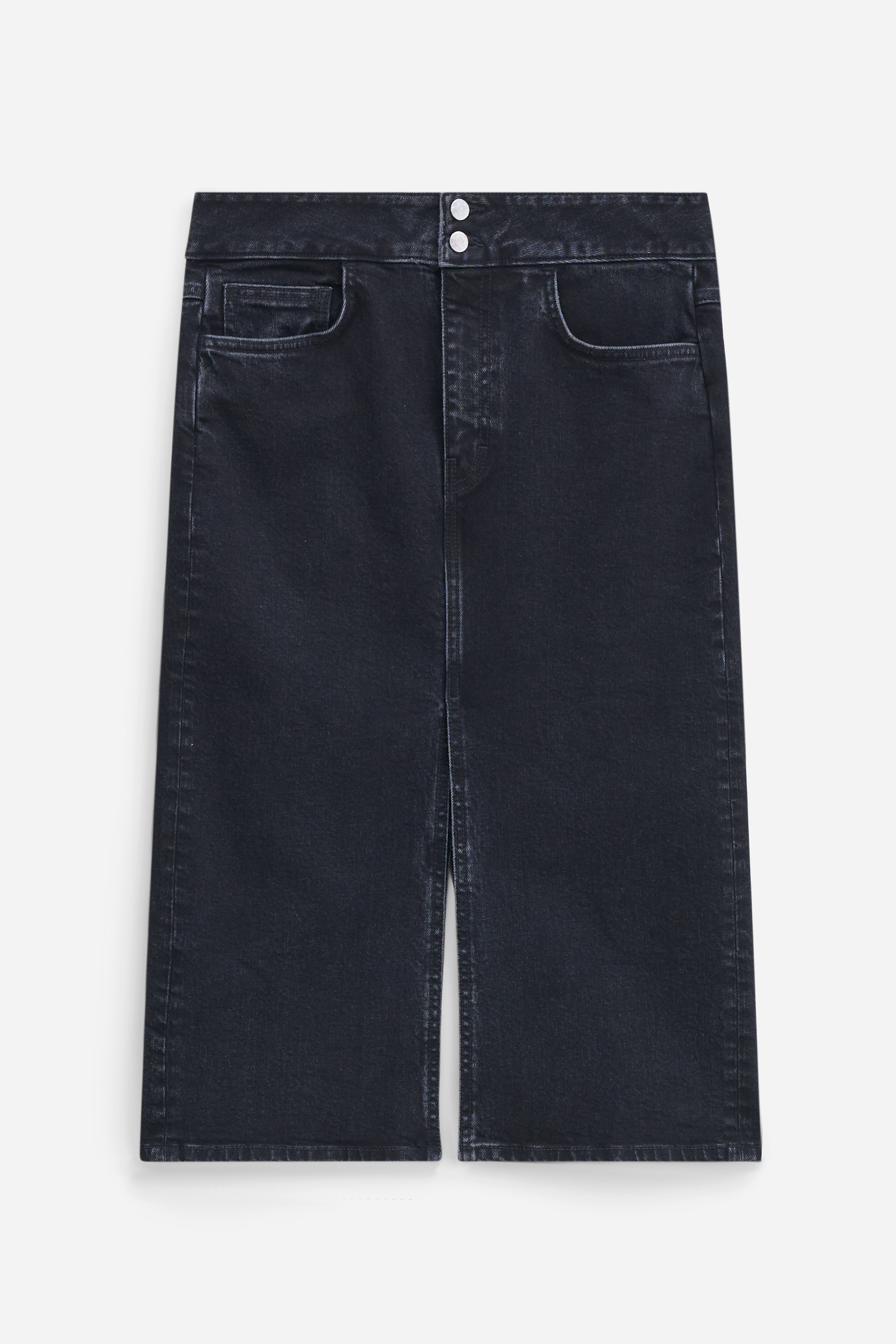 Filippa K Trucker Jean Skirt In Black