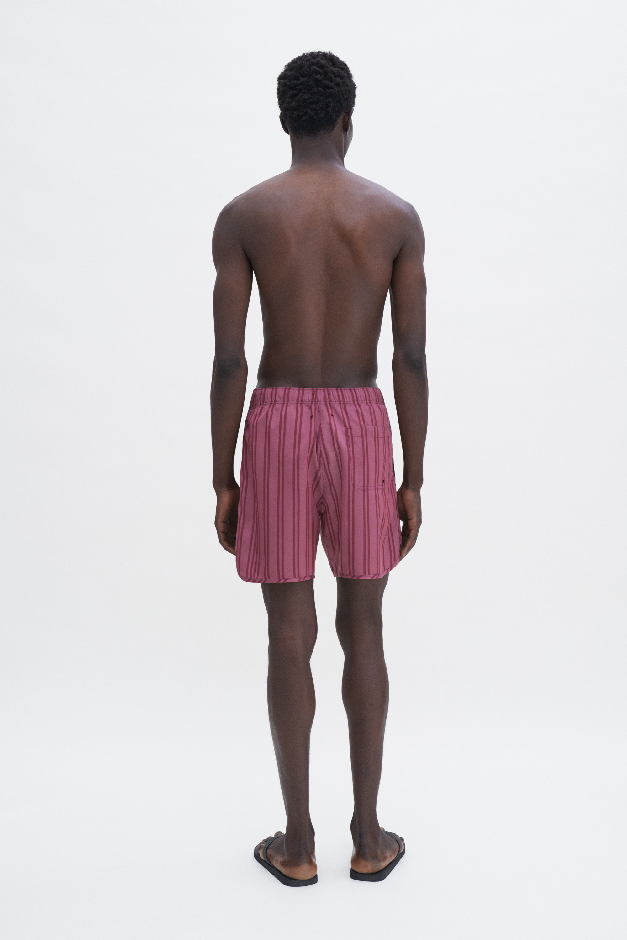 Filippa K Long Striped Swim Shorts