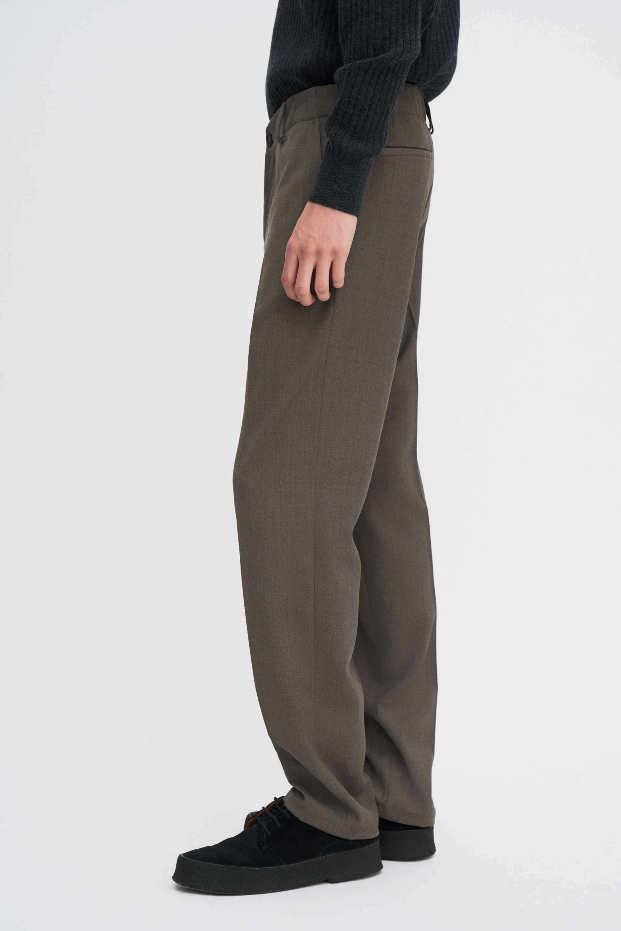 Filippa K Troy Trousers In Brown