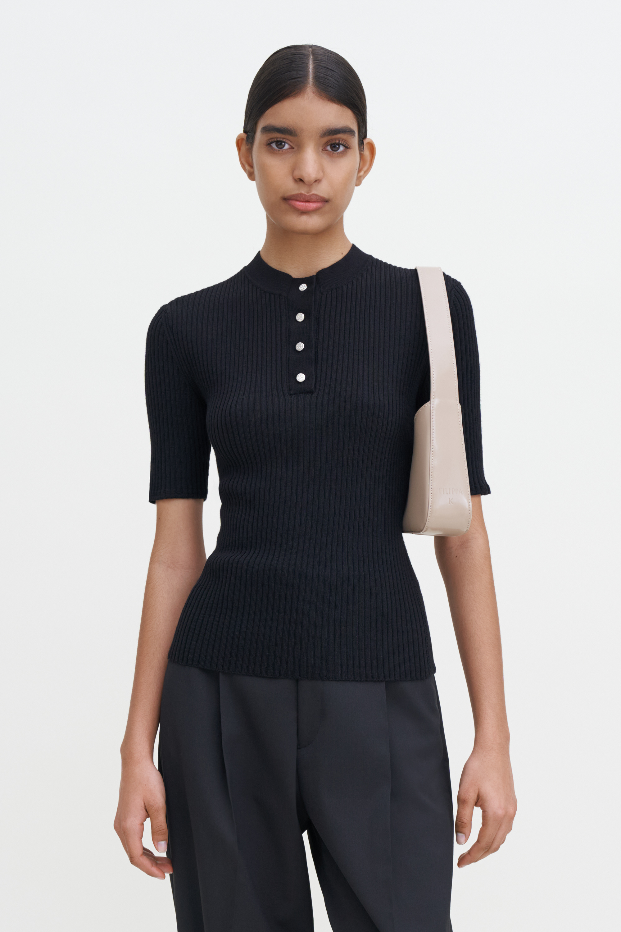 Filippa K T-shirts And Polos In Black