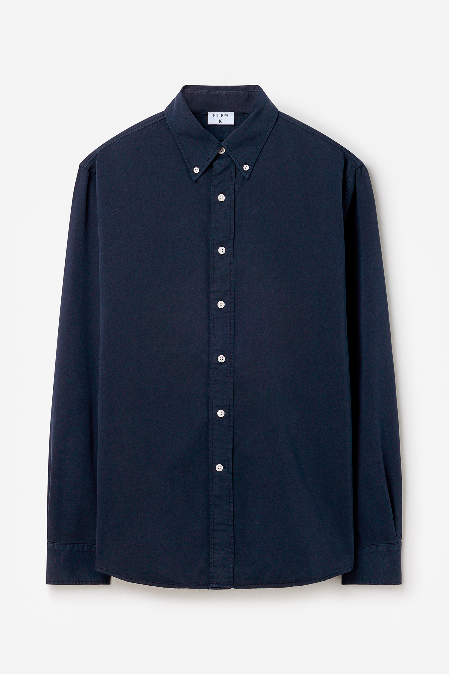 Filippa K Tailored Button Down Shirt In Blue