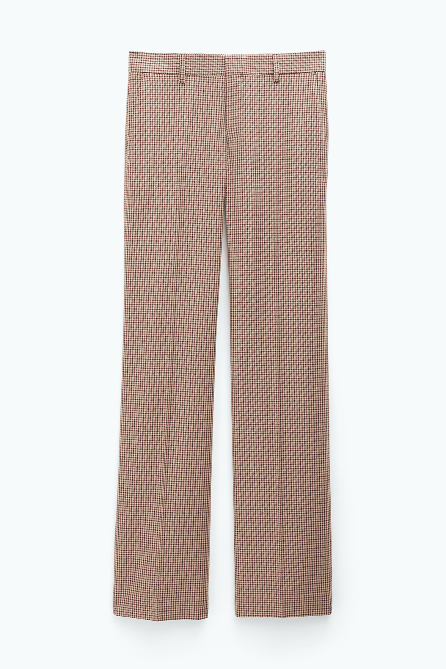 FILIPPA K BOOTCUT CHECK TROUSERS