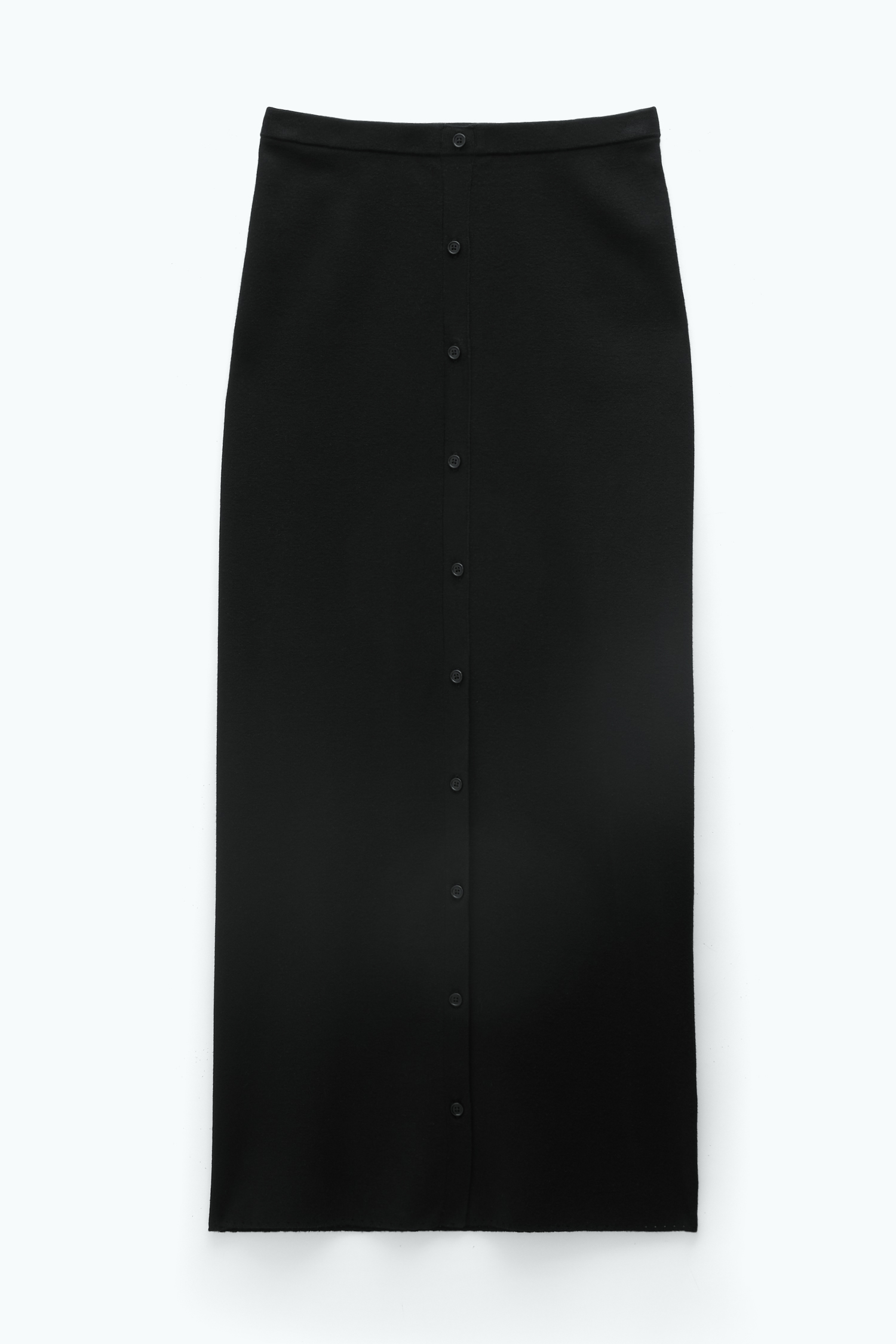 Shop Filippa K Knitted Maxi Skirt In Black